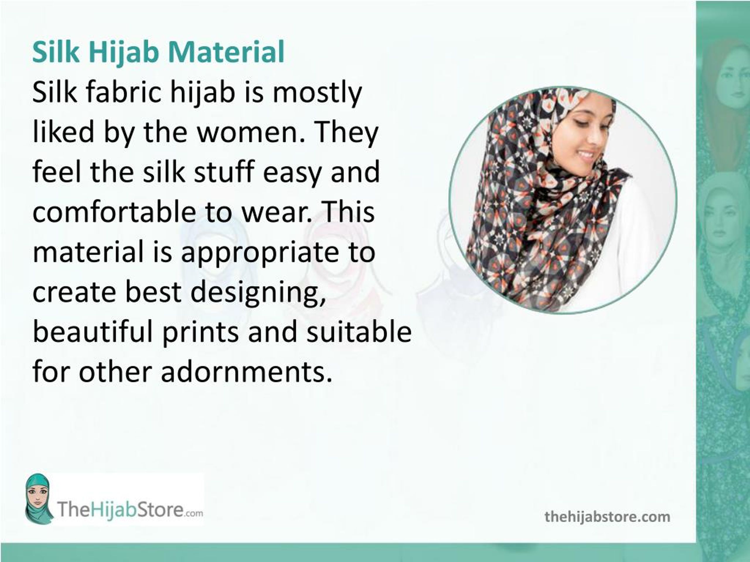 PPT Different Types of Hijab Fabrics Choose the Best! PowerPoint