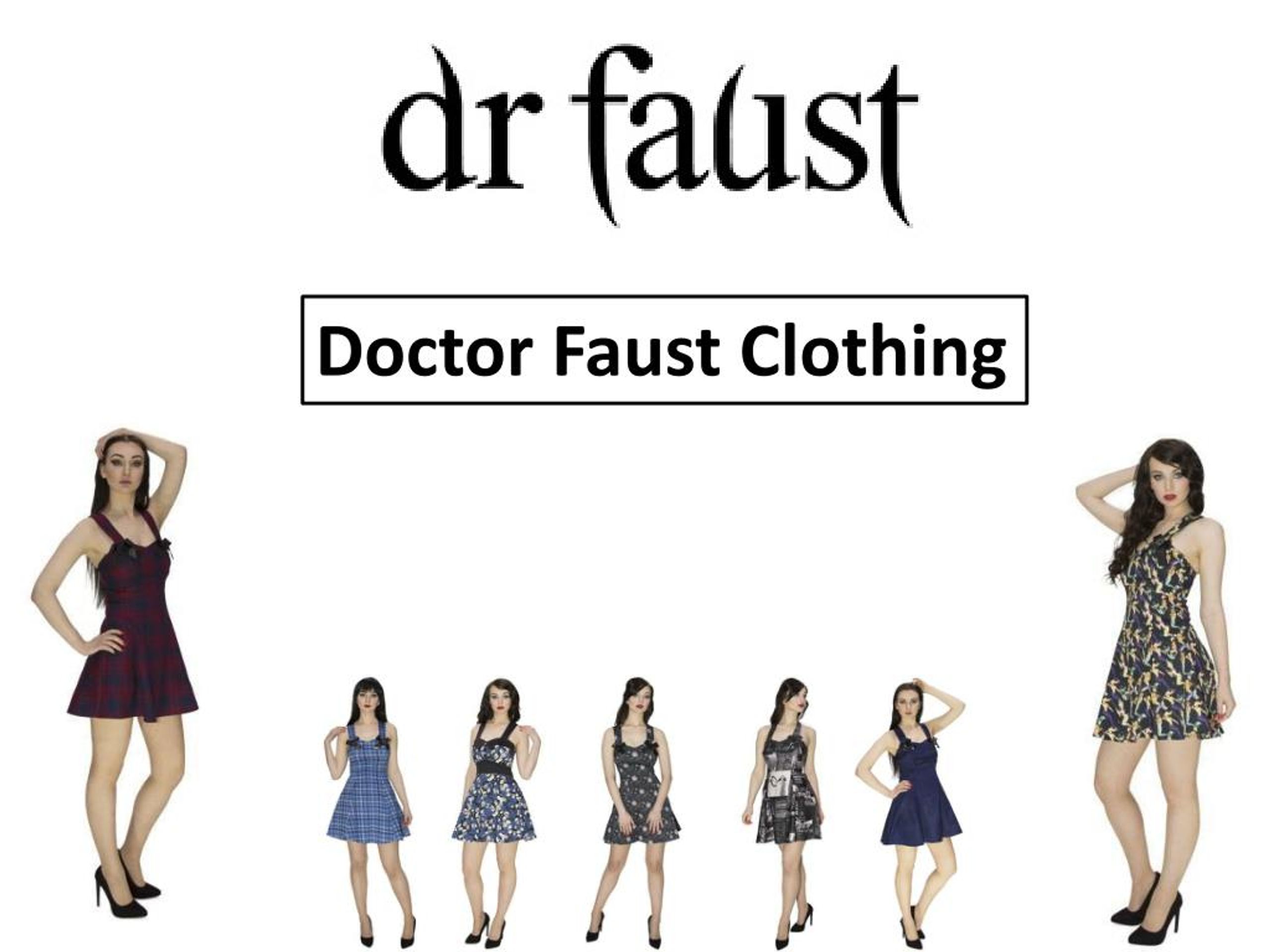 PPT Doctor Faust Clothing Short Dress, Mini Dress, Designer Dr PowerPoint Presentation ID