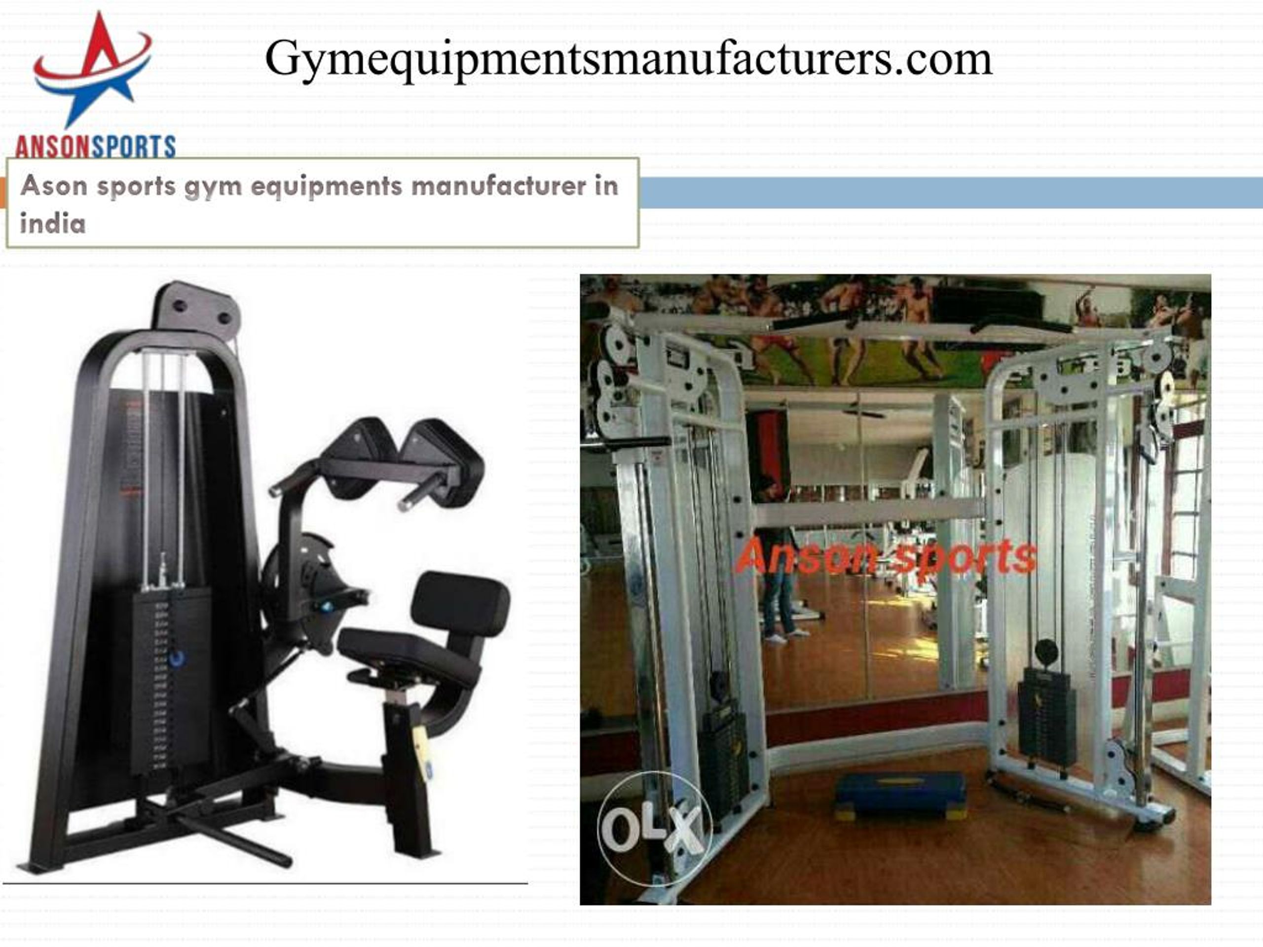 PPT Look forward to the best gym equipments manufacturers in India