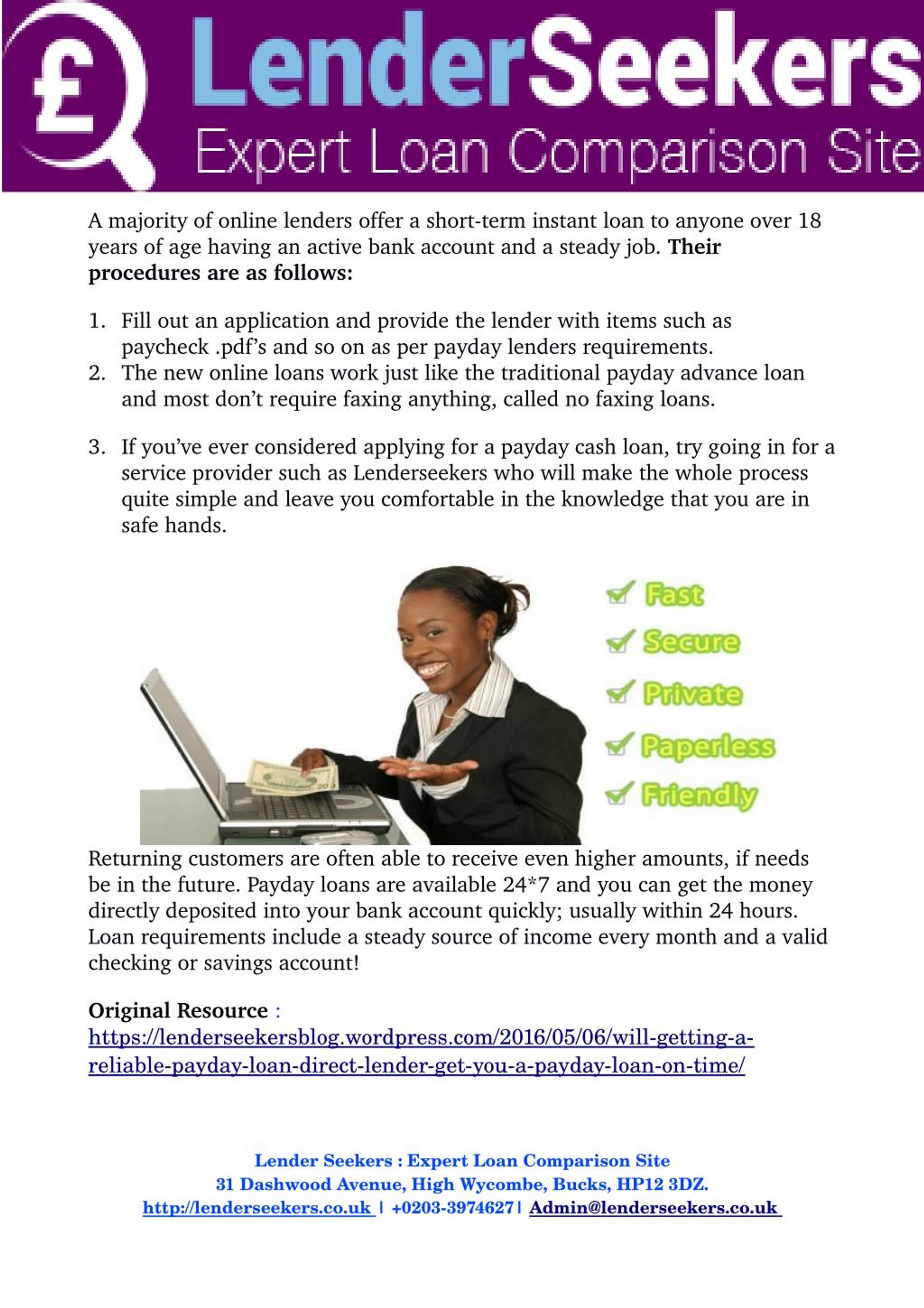 CreditCube, Your Online Loan Solution