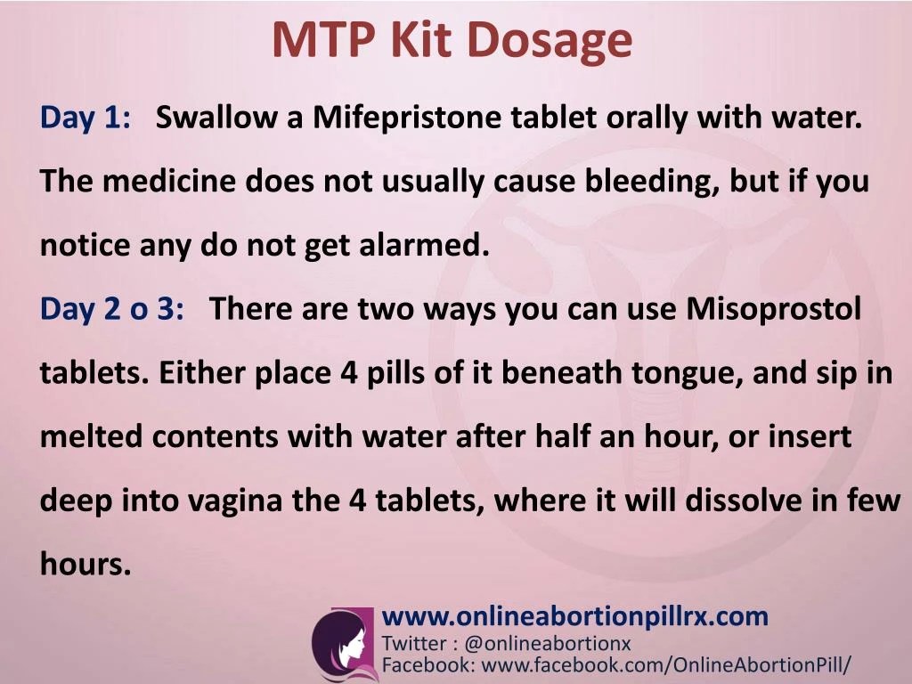 PPT MTP Kit Abortion PowerPoint Presentation ID7337847