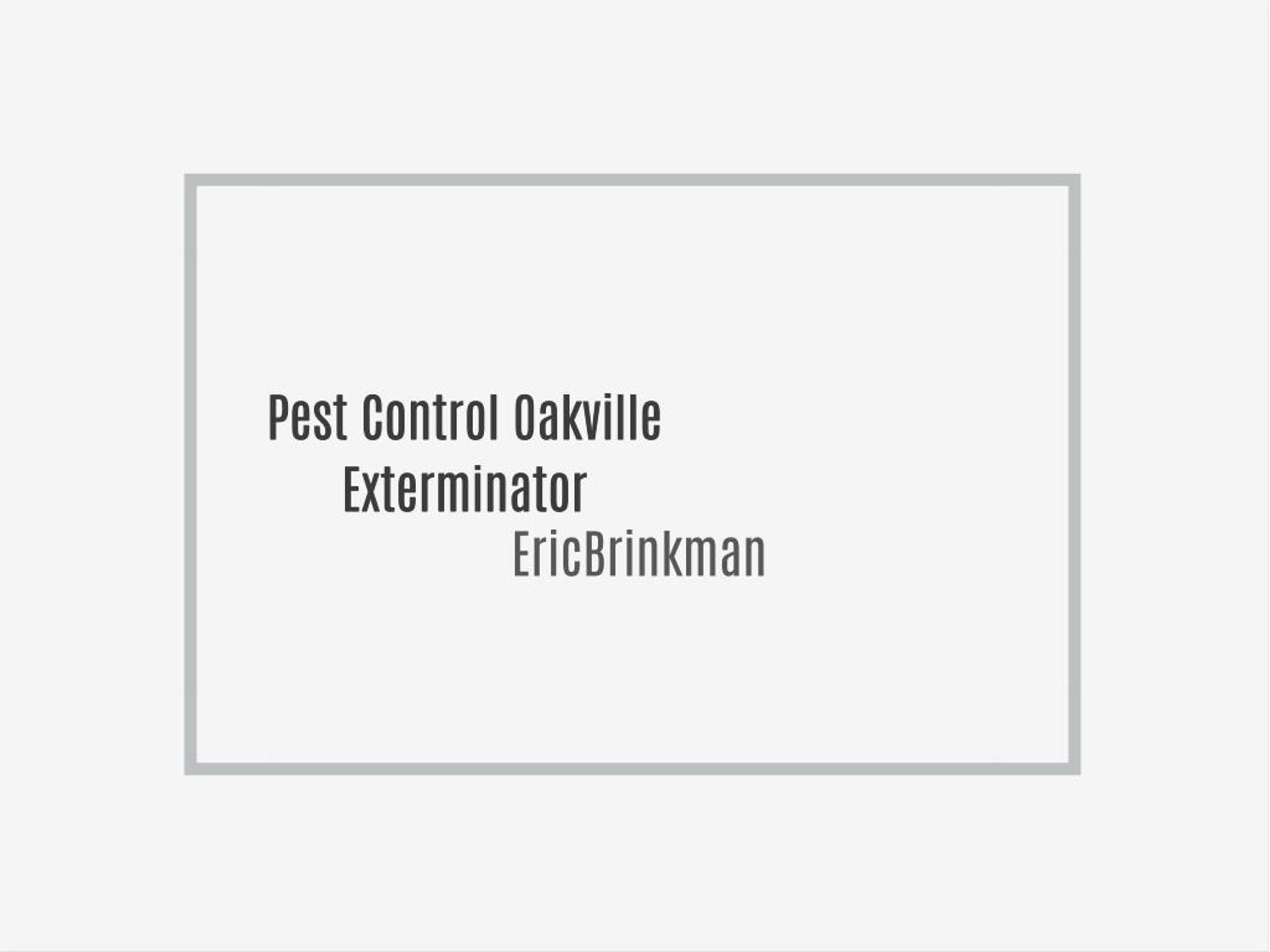 PPT Pest Control Oakville Exterminator PowerPoint Presentation, free