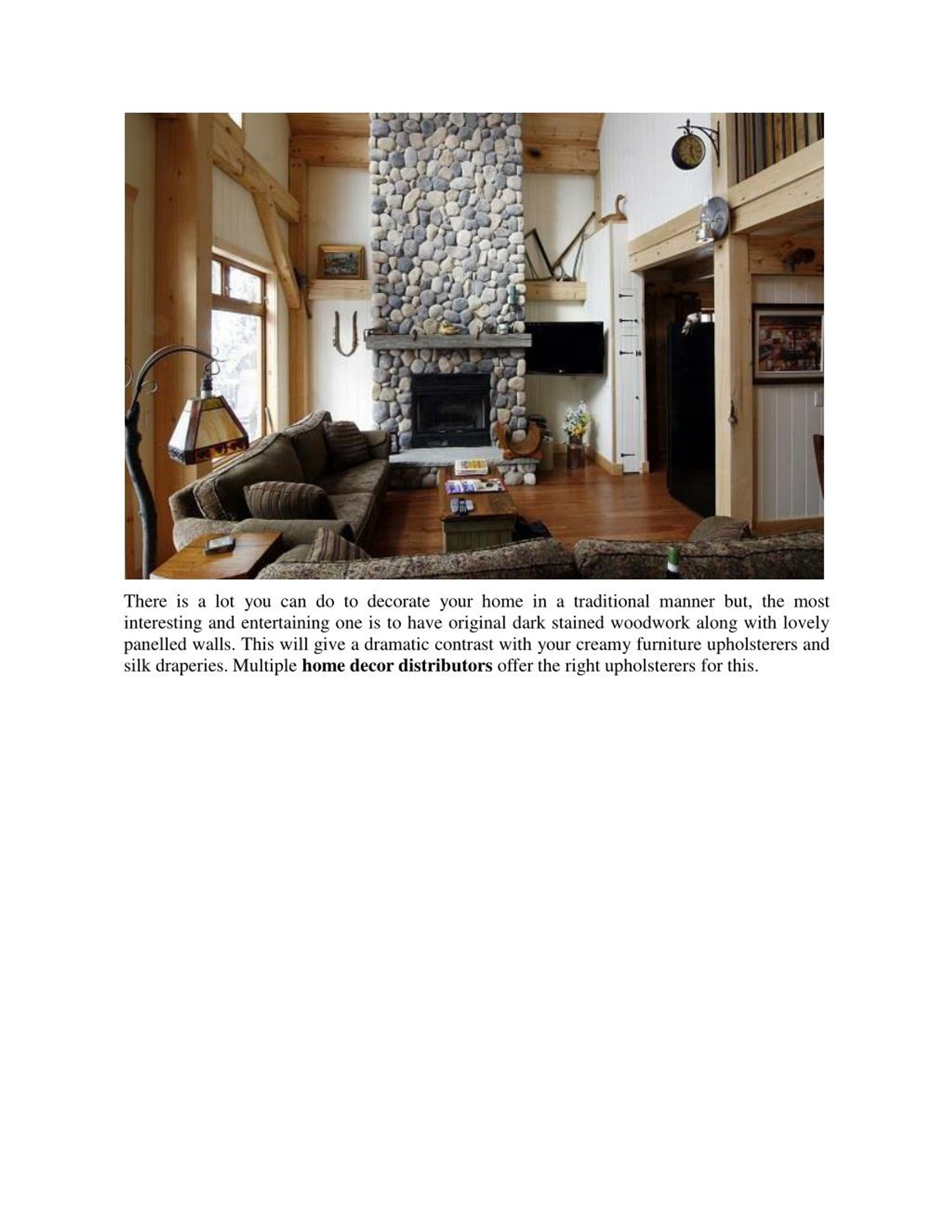 PPT Home Decor Distributors 5 Decor Ideas for Traditional Home