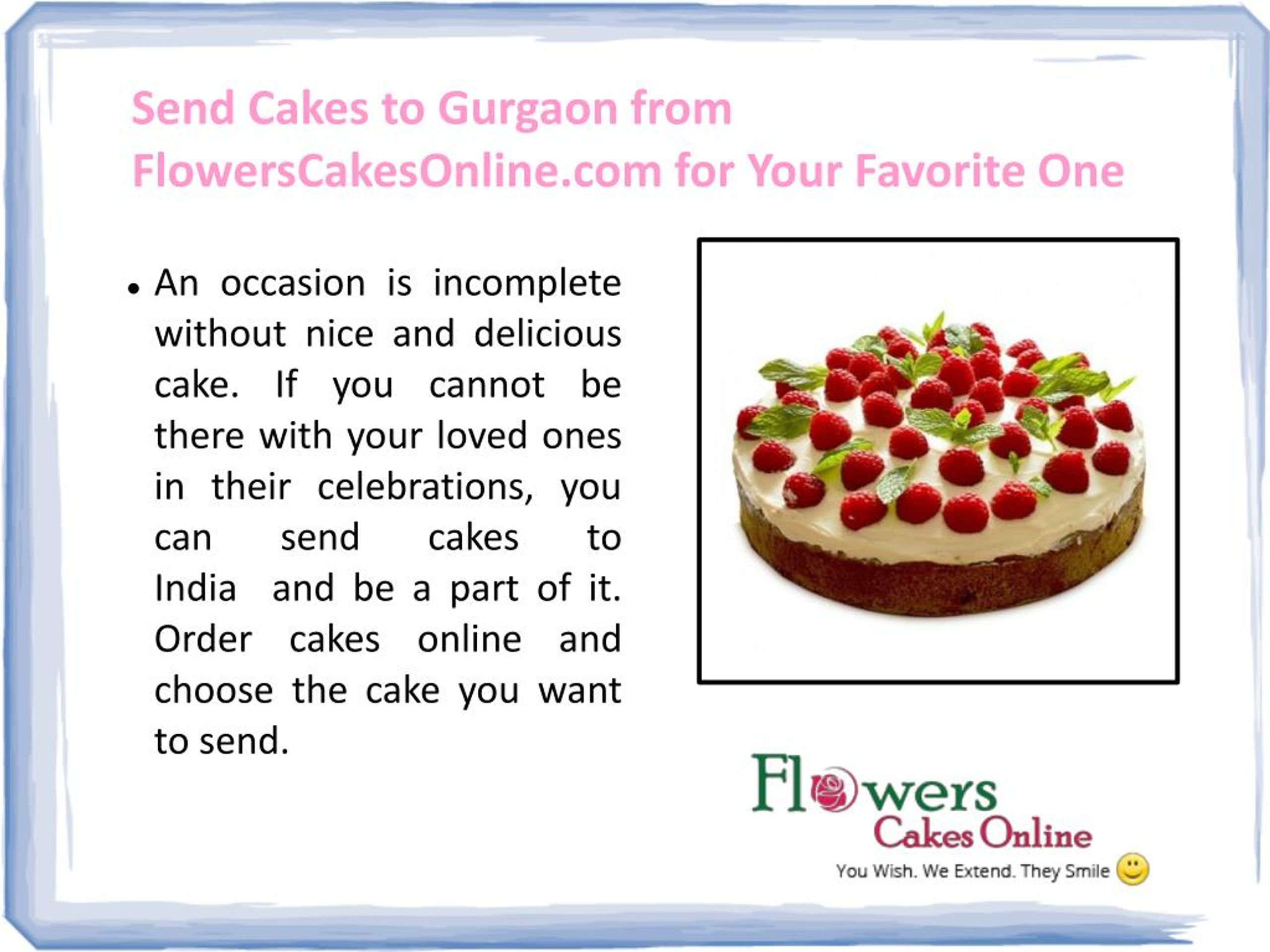 PPT Buy Flowers Online and send it to Gurgaon, India PowerPoint