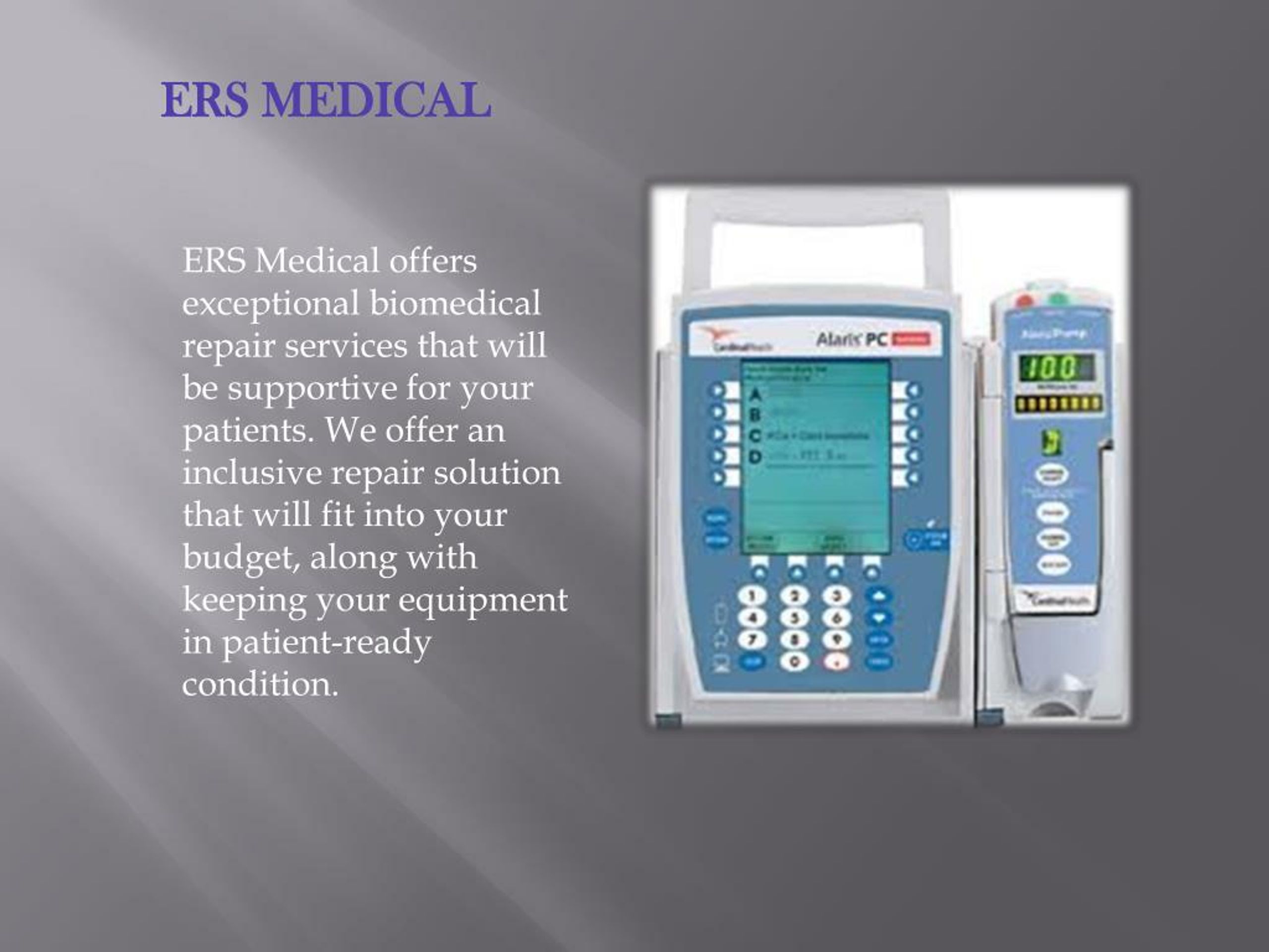 PPT Ers Medical PowerPoint Presentation, free download ID7339228