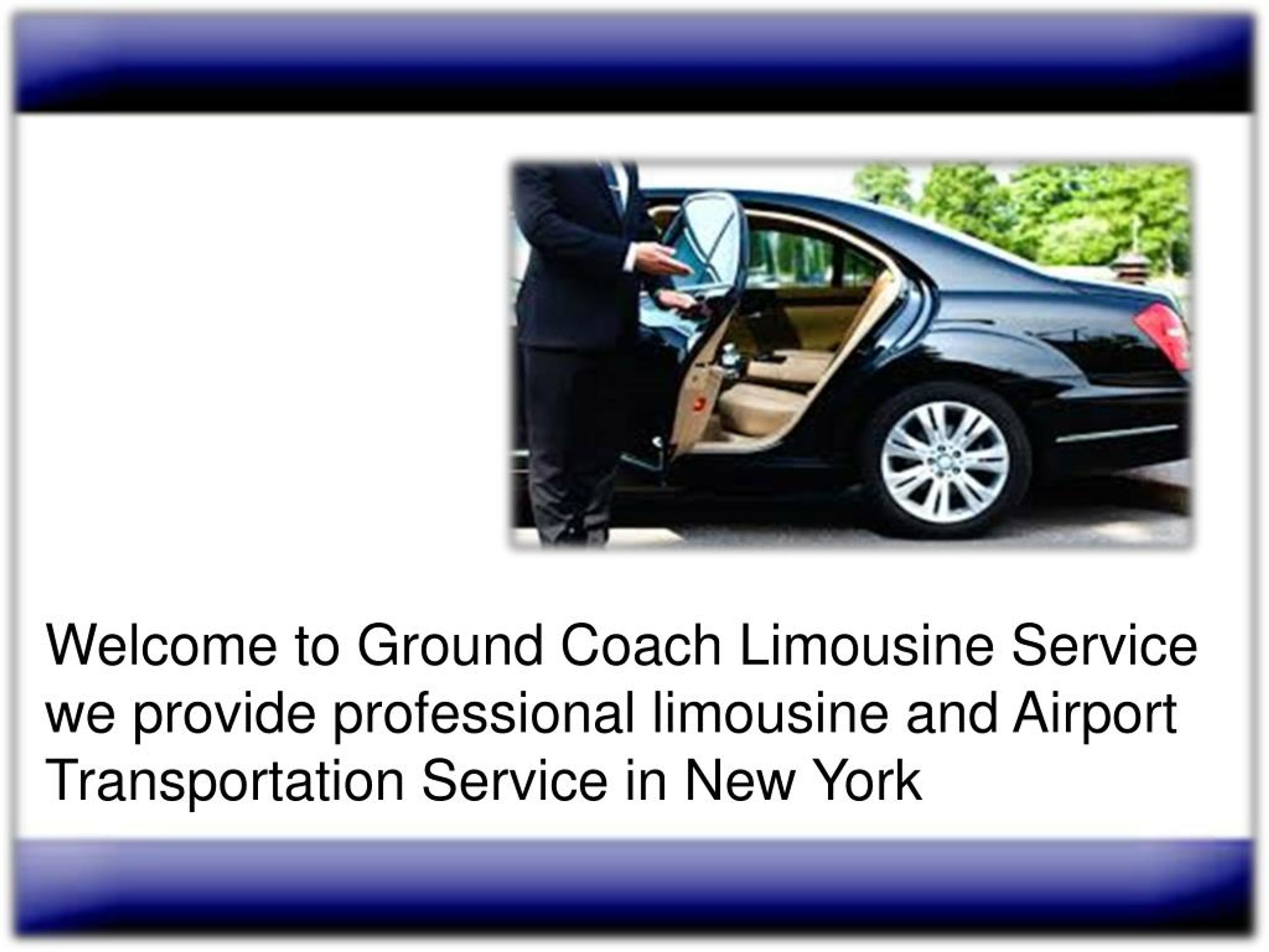 PPT to New York Car Service PowerPoint Presentation, free