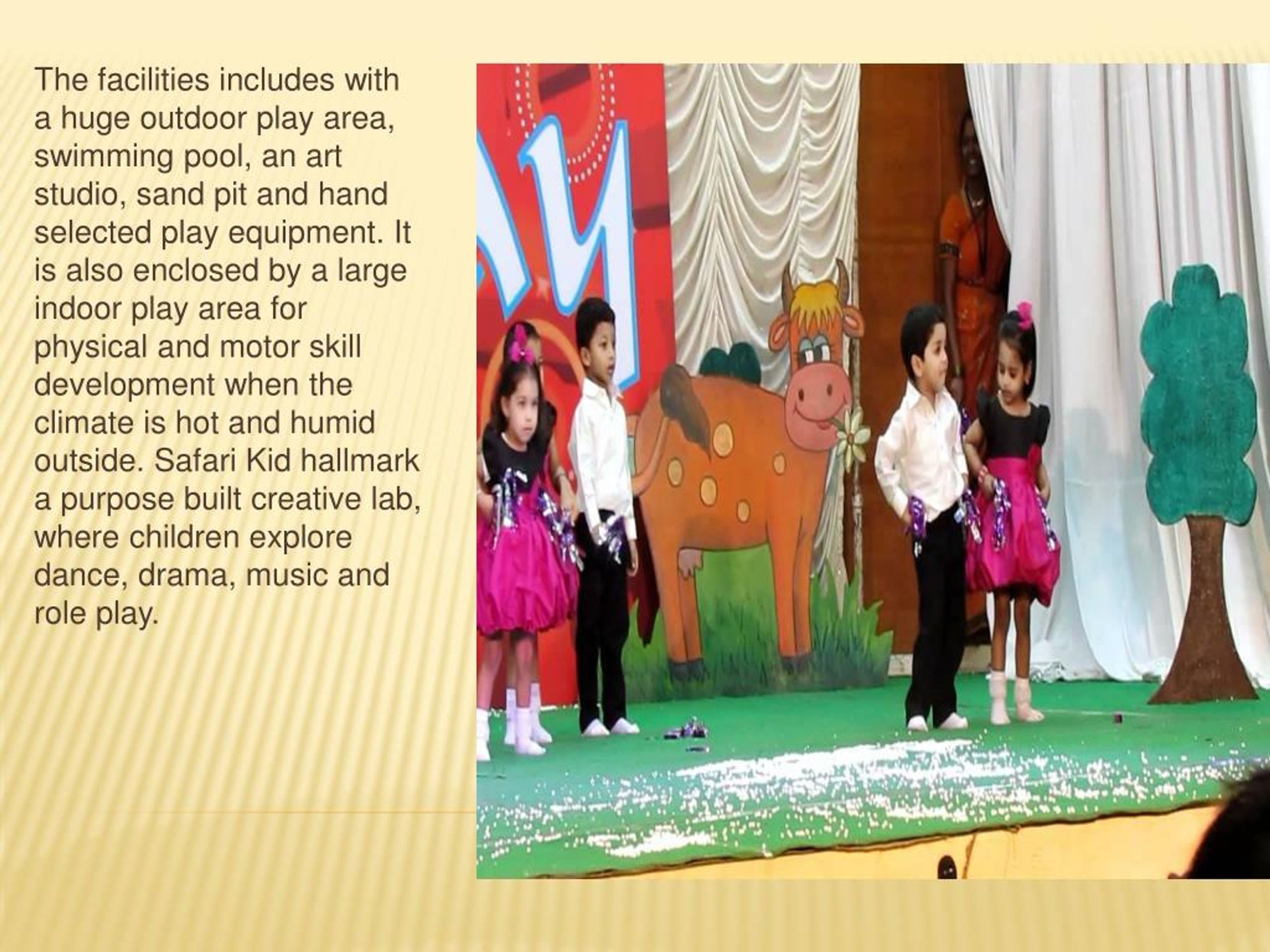PPT Safari Kid School Best Dubai Nursery PowerPoint Presentation