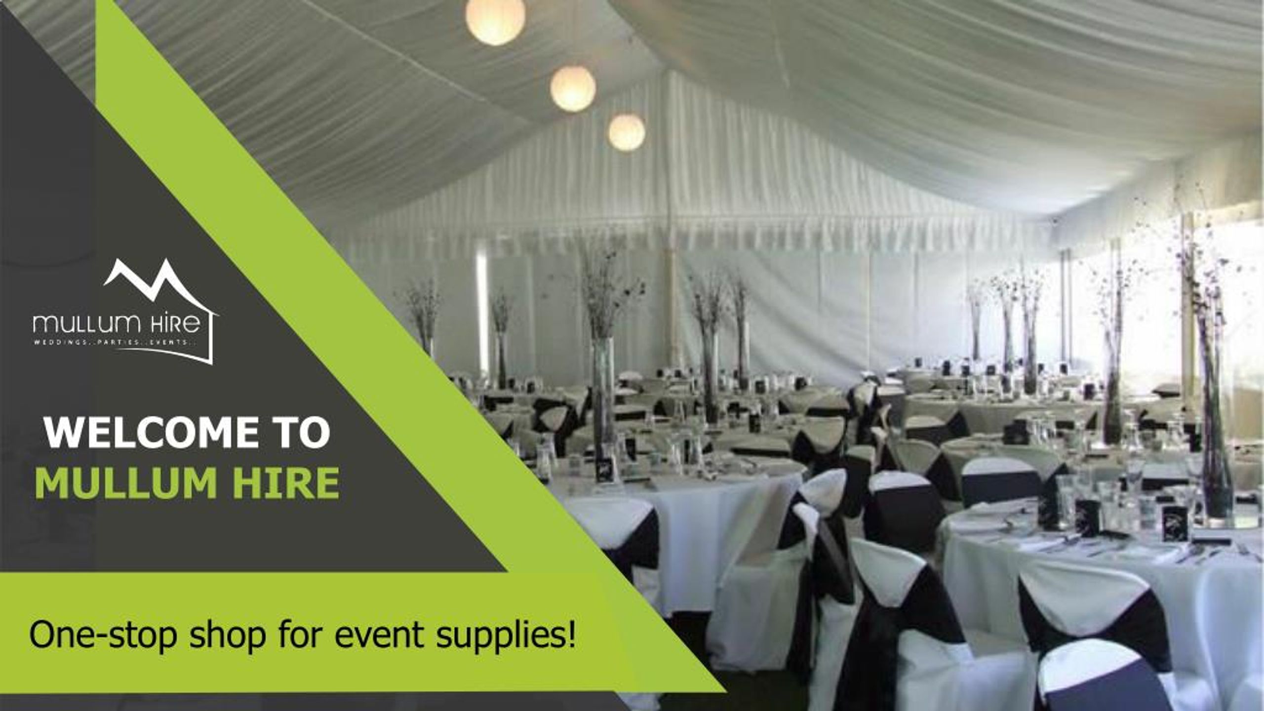 PPT Wedding & Party Hire Byron Bay, Lismore, Mullumbimby and Ballina