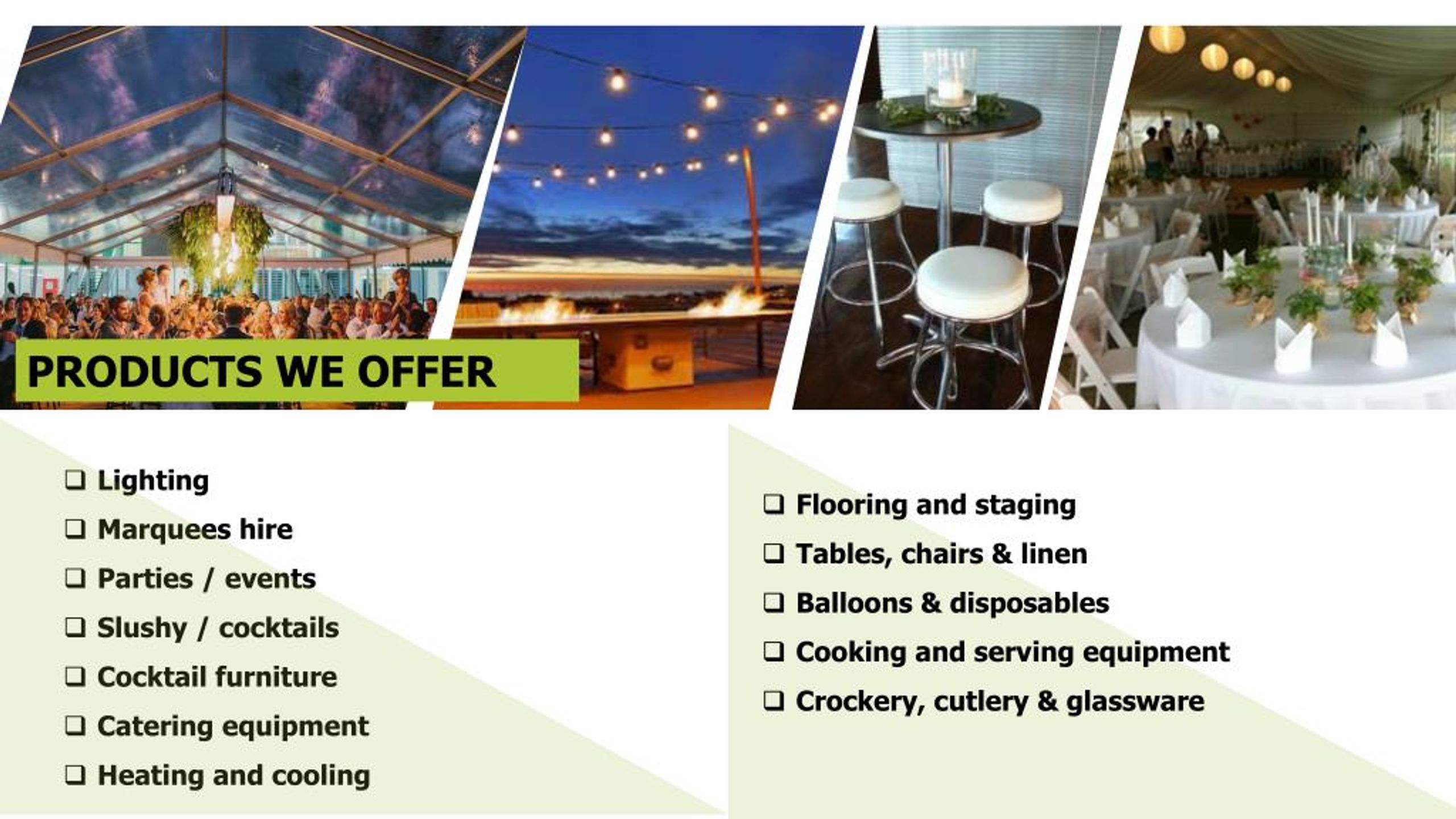 Mullumbimby Party Hire at Sabrina Wright blog