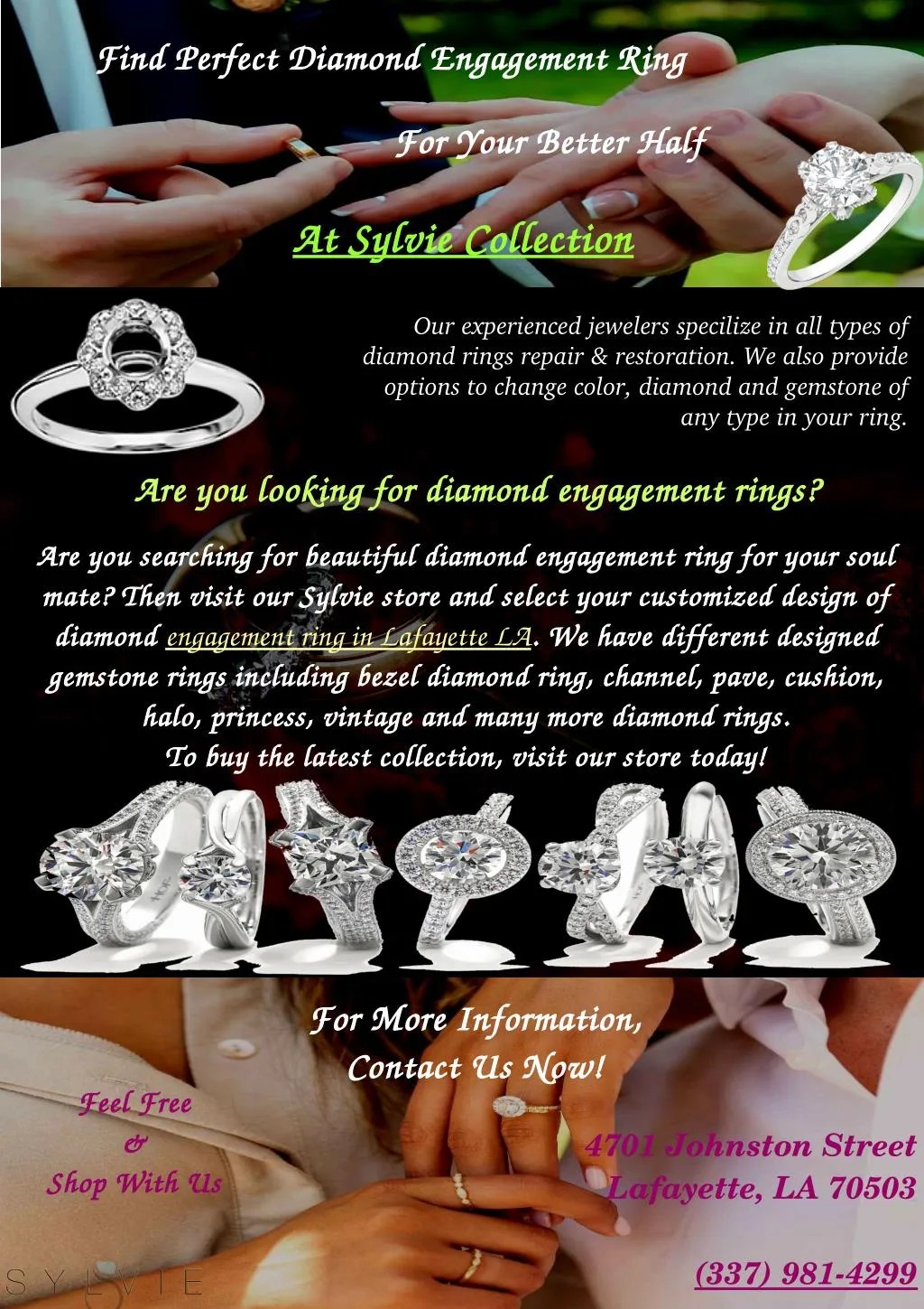 PPT Select Engagement Rings Lafayette LA PowerPoint Presentation