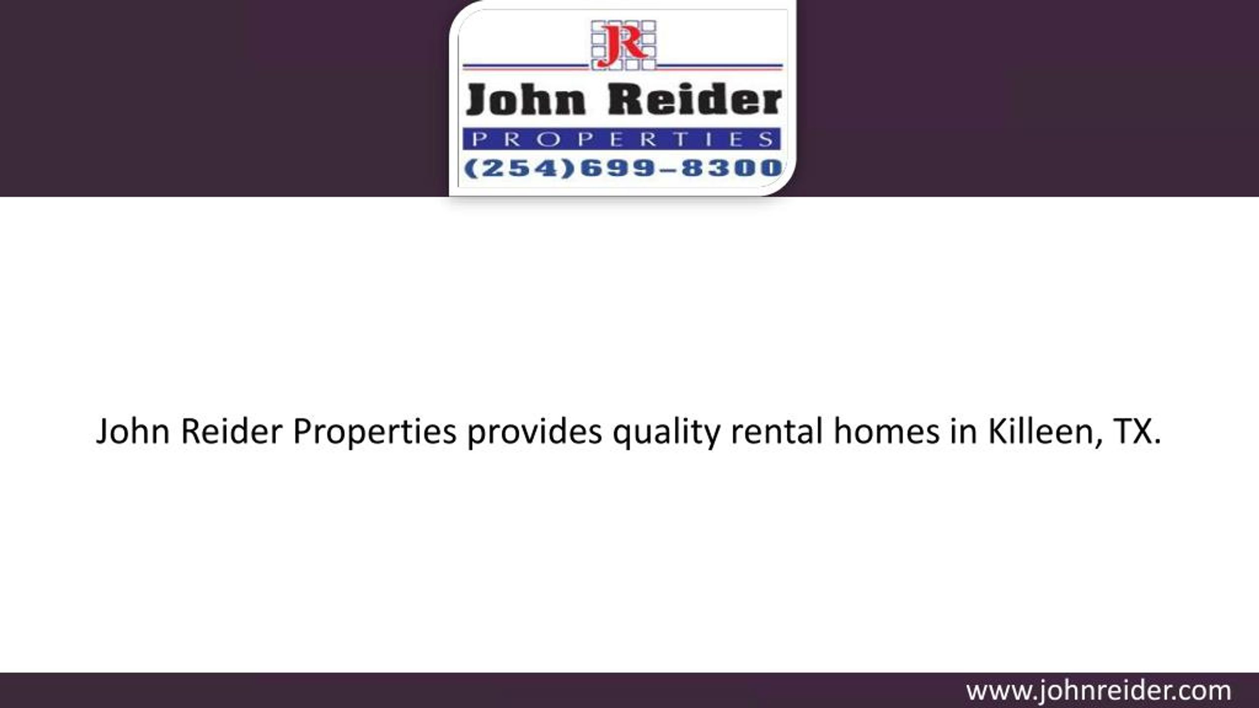 PPT Home Rentals In Killeen, TX PowerPoint Presentation, free