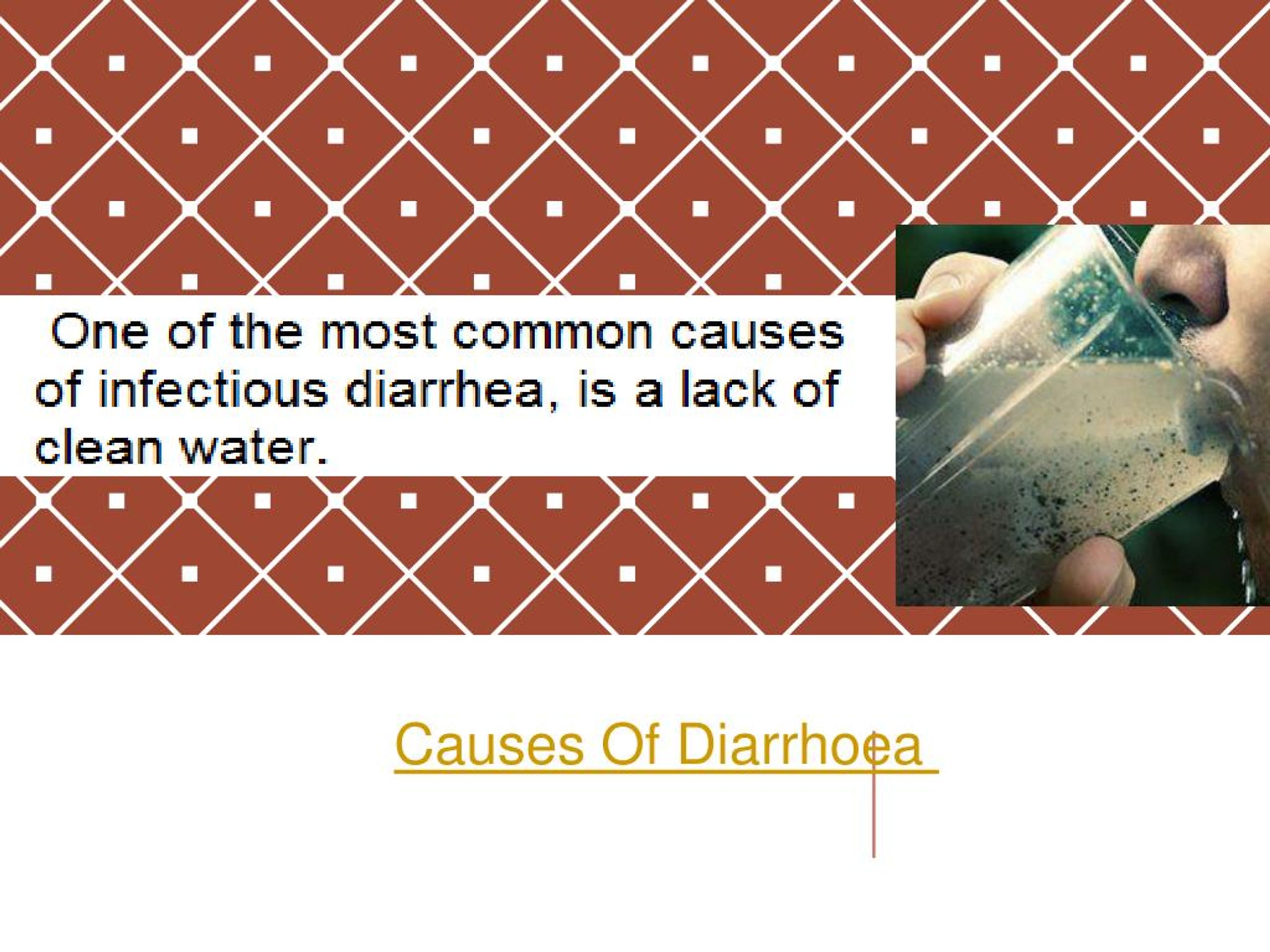 PPT Causes Of Diarrhoea PowerPoint Presentation, free download ID7343668