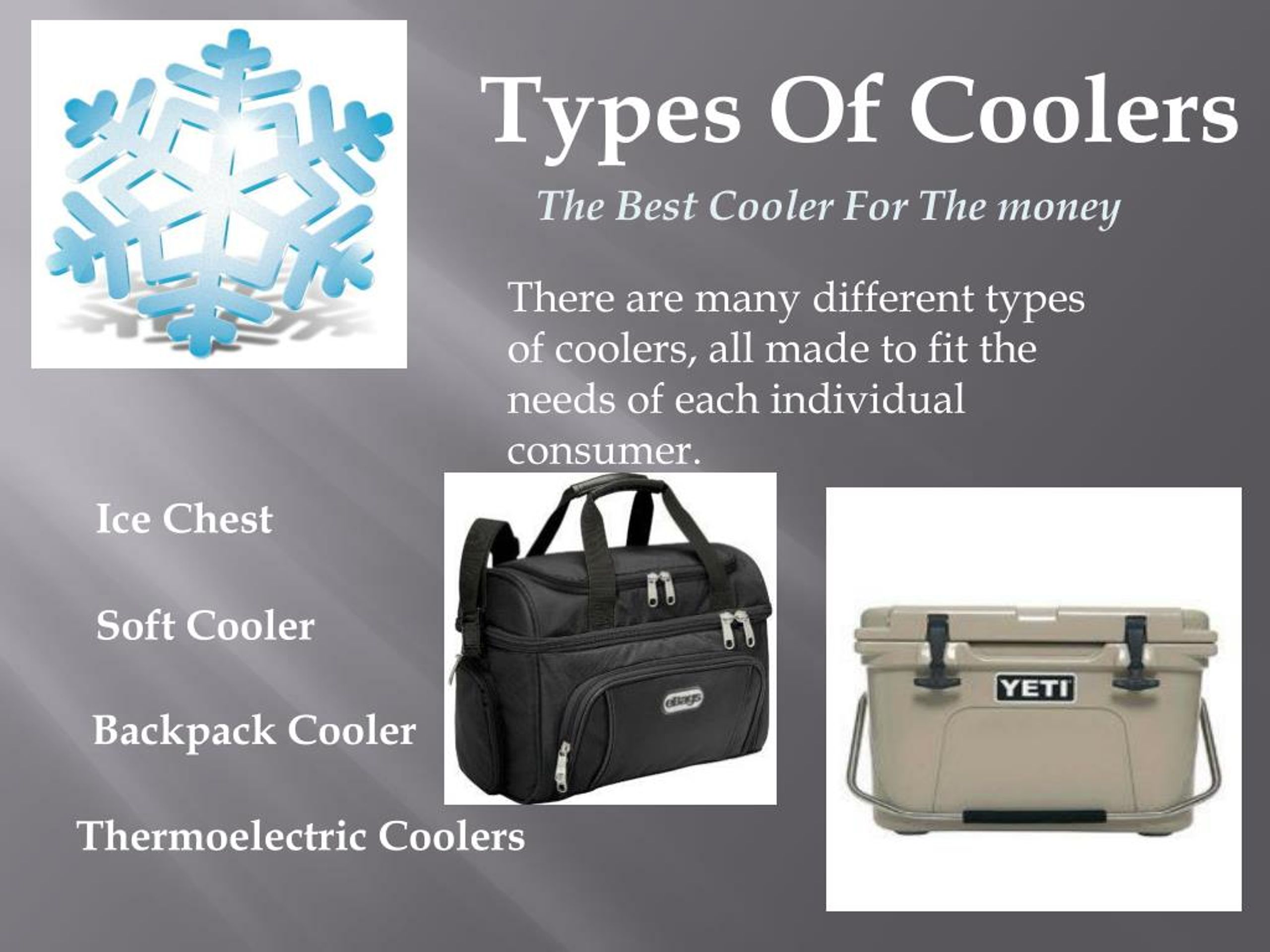PPT The Best Cooler For The Money PowerPoint Presentation, free