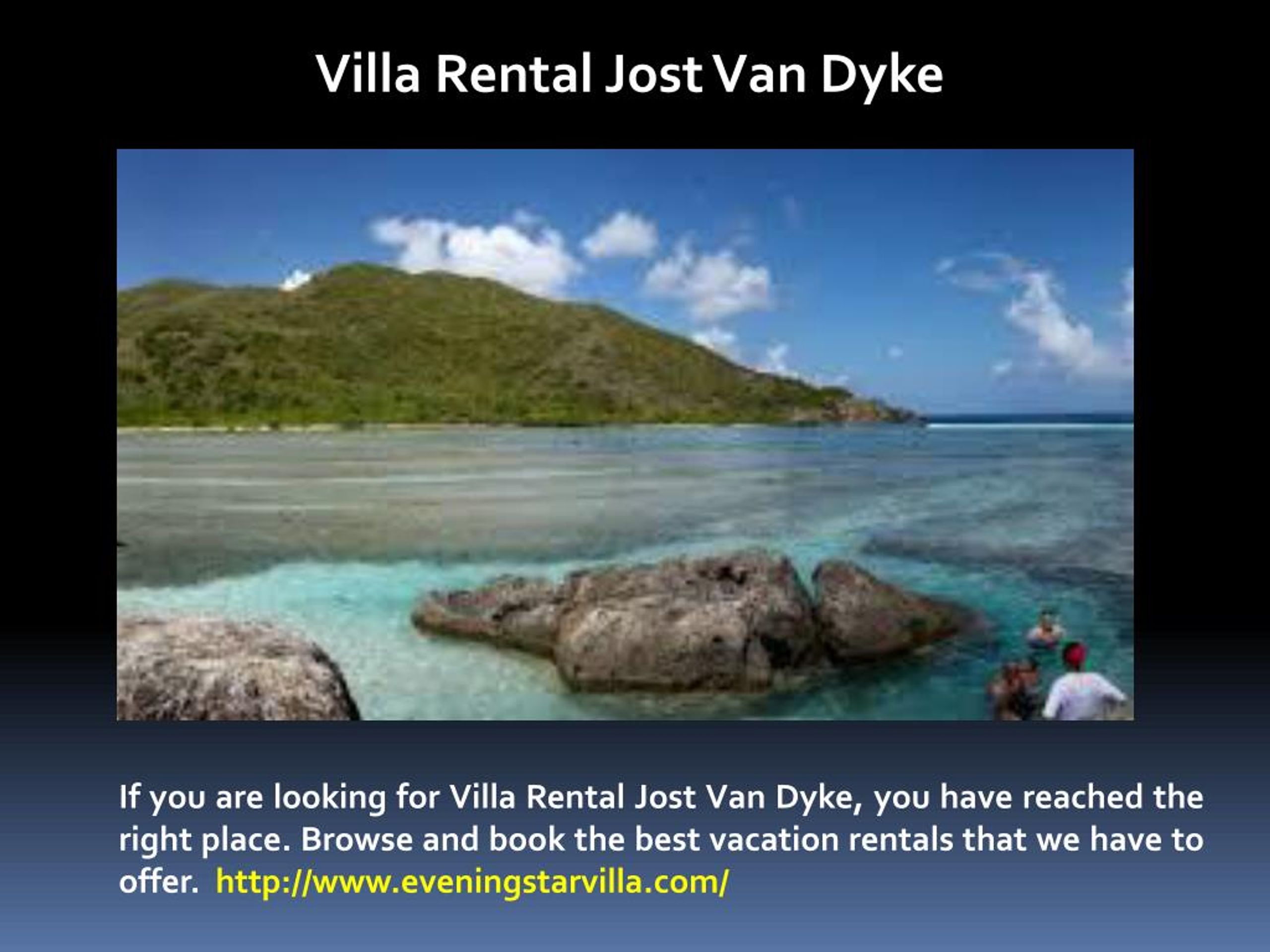 PPT Villa Rentals in Jost Van Dyke PowerPoint Presentation, free