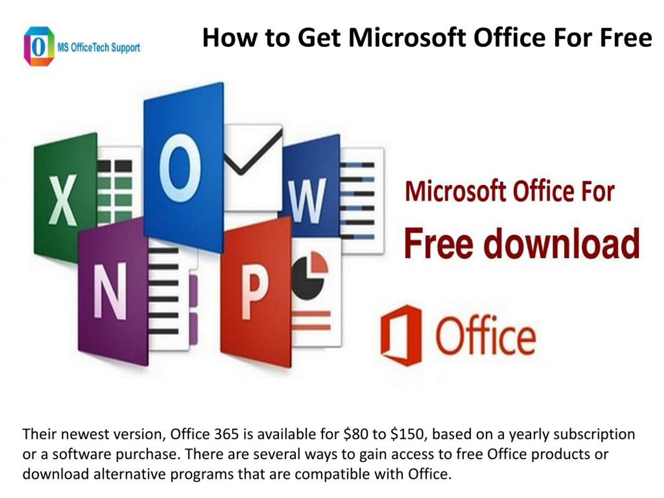 PPT Easy Steps to Get Microsoft Office For Free PowerPoint