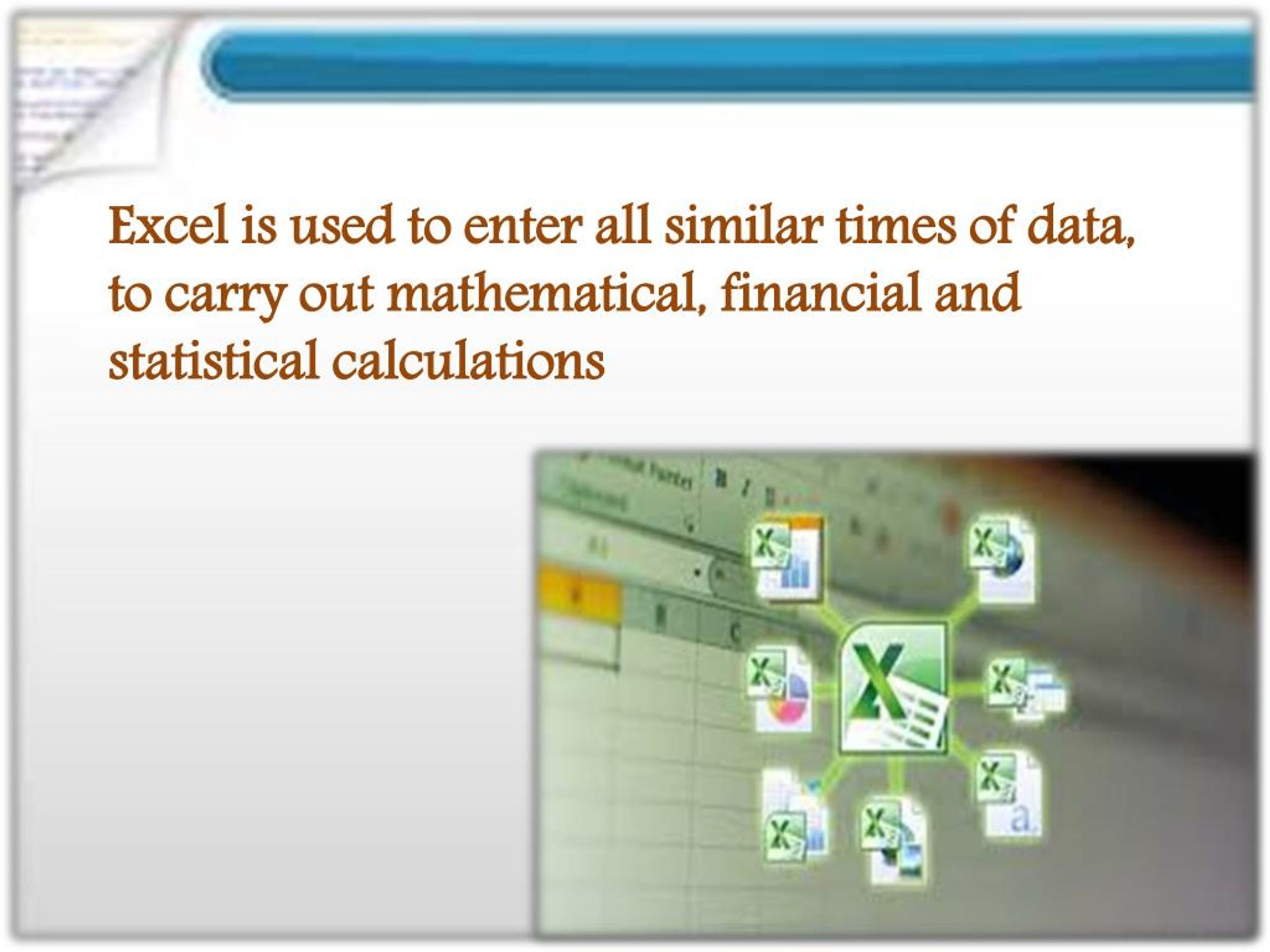 PPT Online Microsoft Office Excel Training PowerPoint Presentation, free download ID7346930