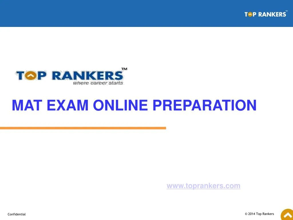 PPT Mat Exam MAT Sample Papers MAT Practice Online Test
