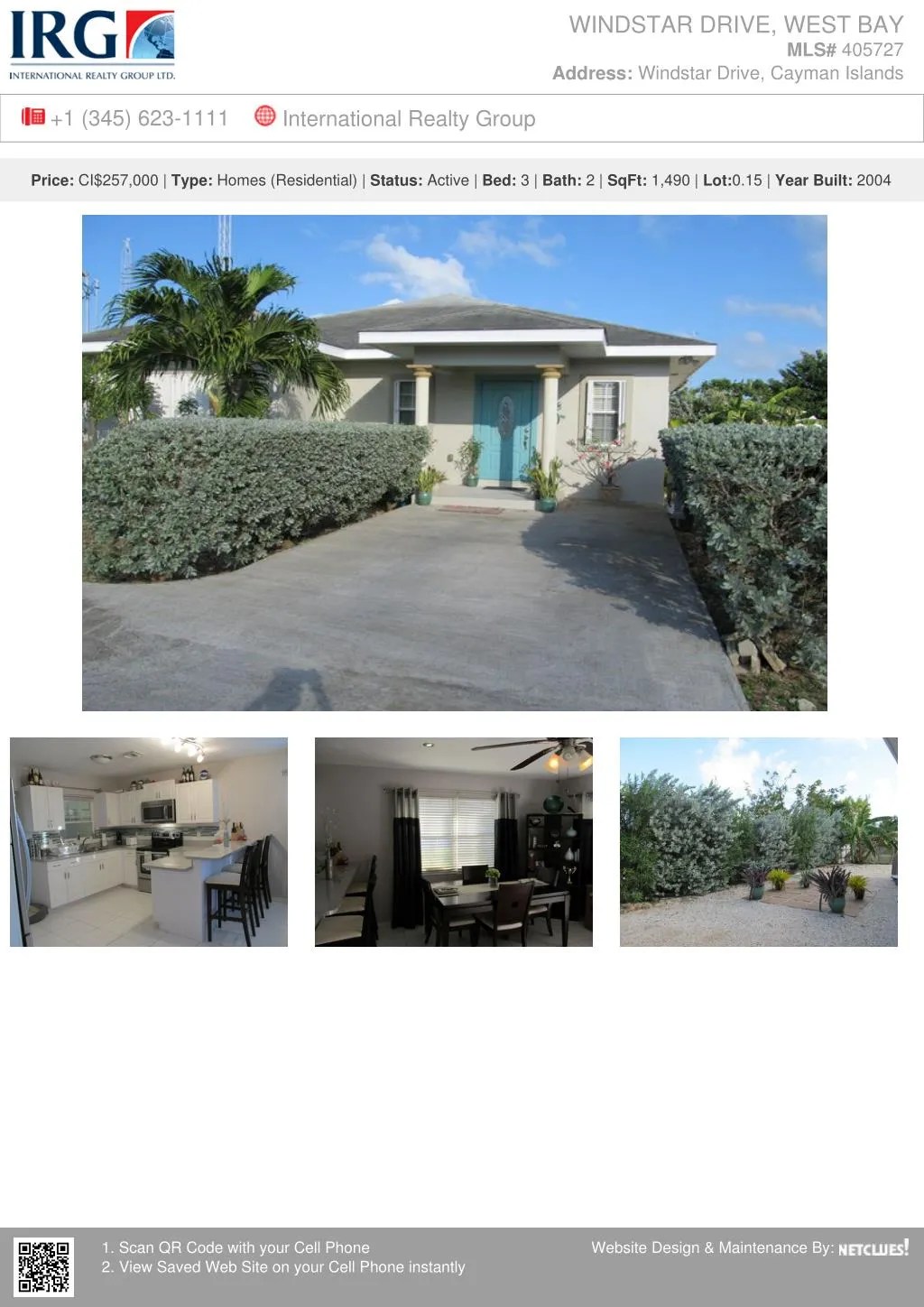 PPT Cayman Residential Real Estate Property WINDSTAR DRIVE For Sale