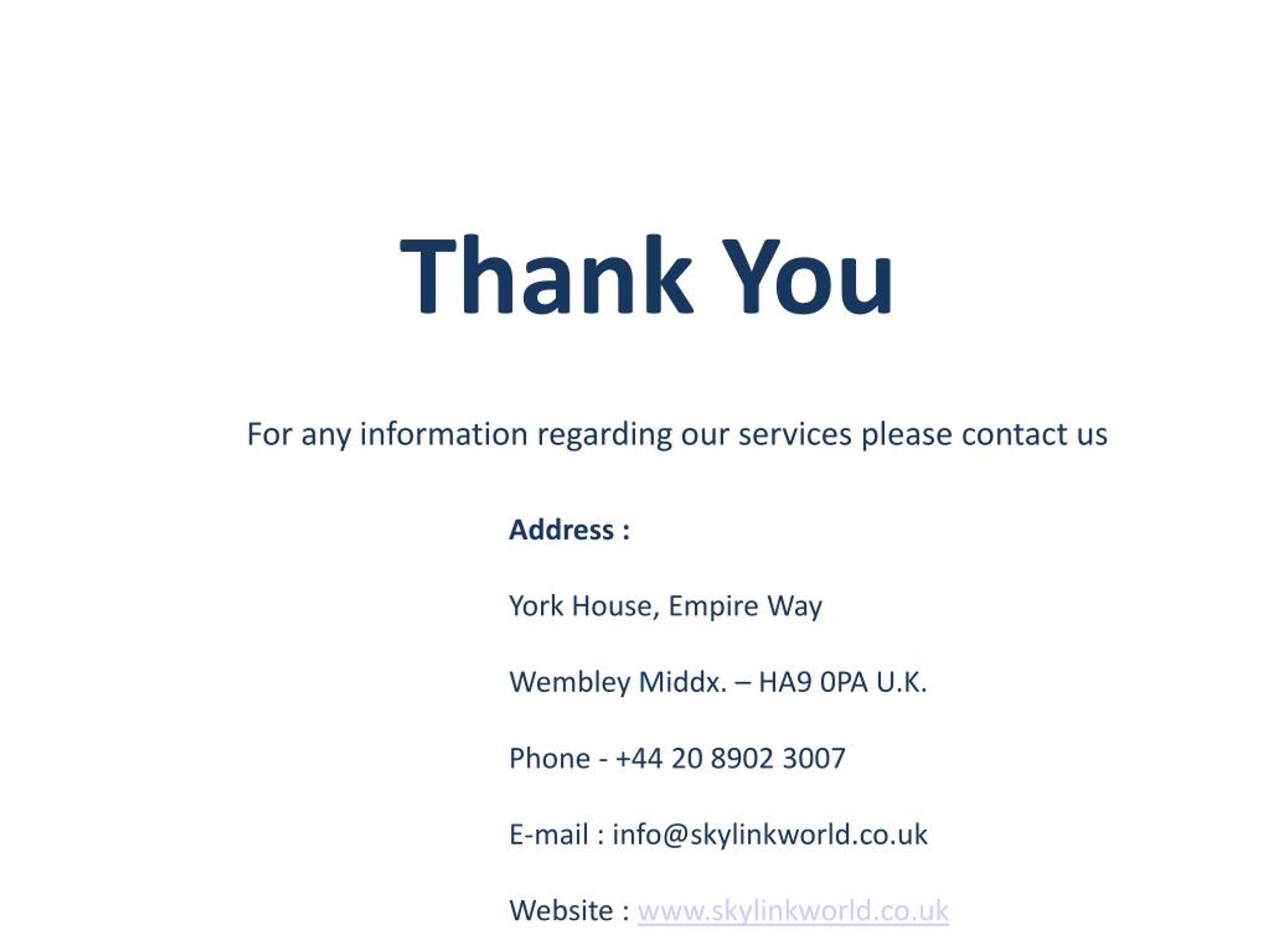 PPT Best Travel Agency In London Skylinkworld PowerPoint