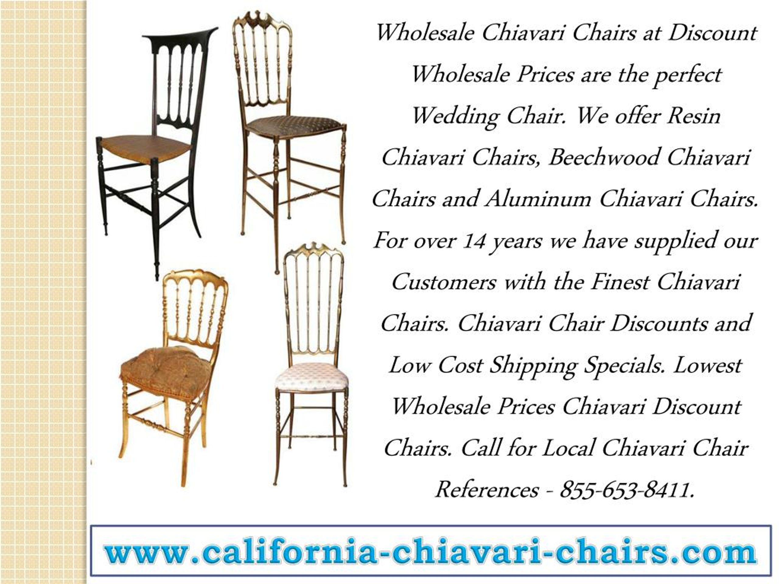 PPT Look Variety of Chiavari Chairs at California Chiavari Chairs