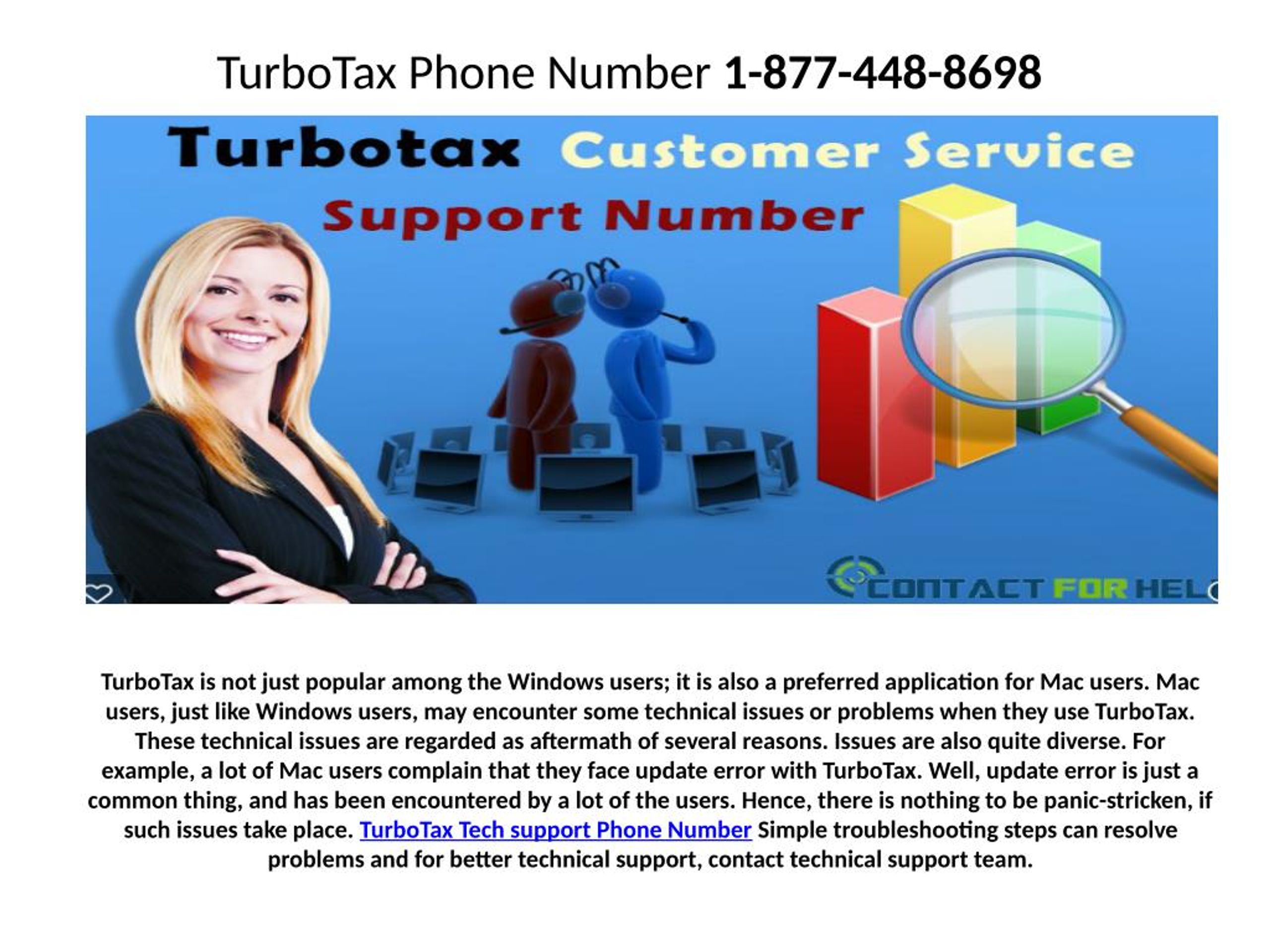 PPT Need of the Turbotax Support Phone Number PowerPoint Presentation