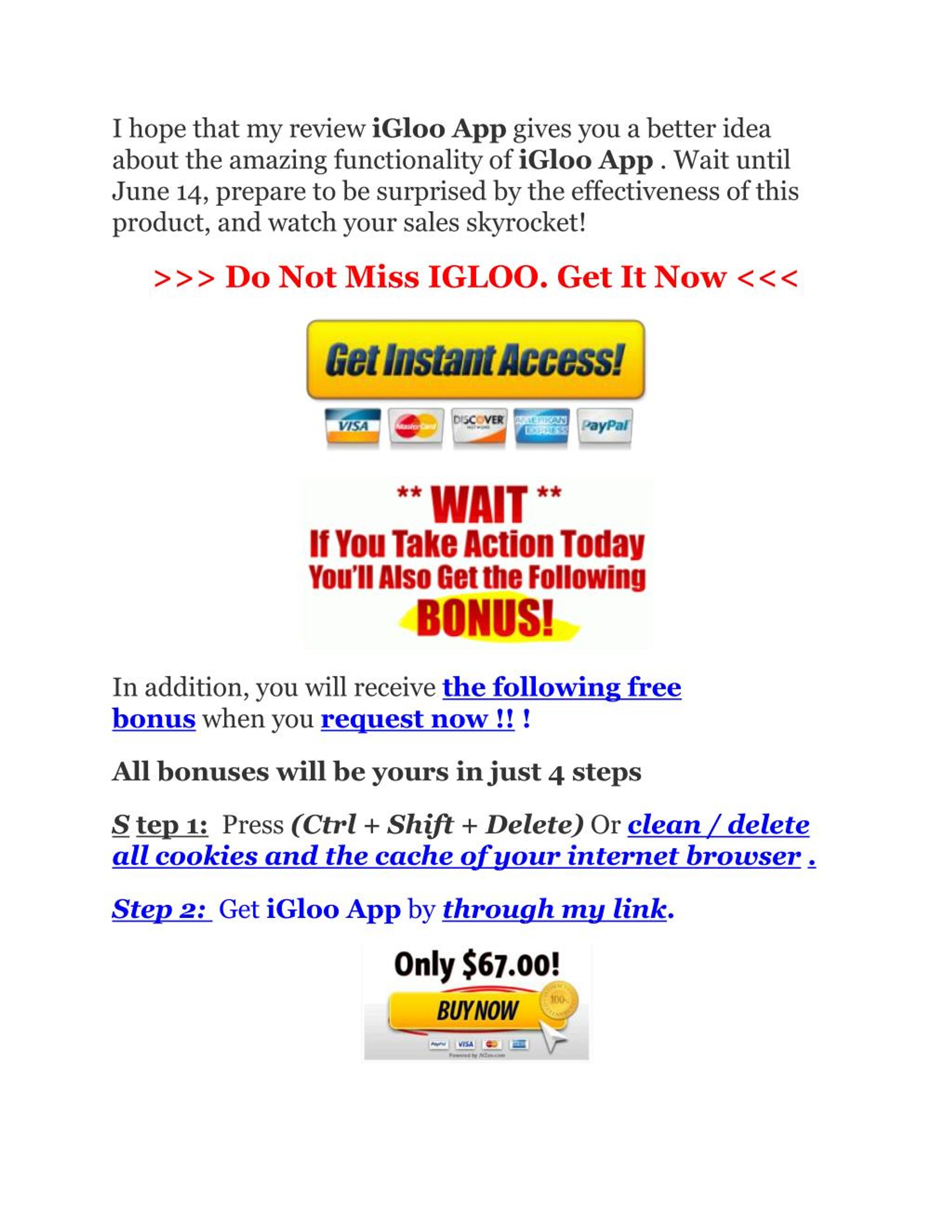 PPT iGloo App Review PowerPoint Presentation, free download ID7352523