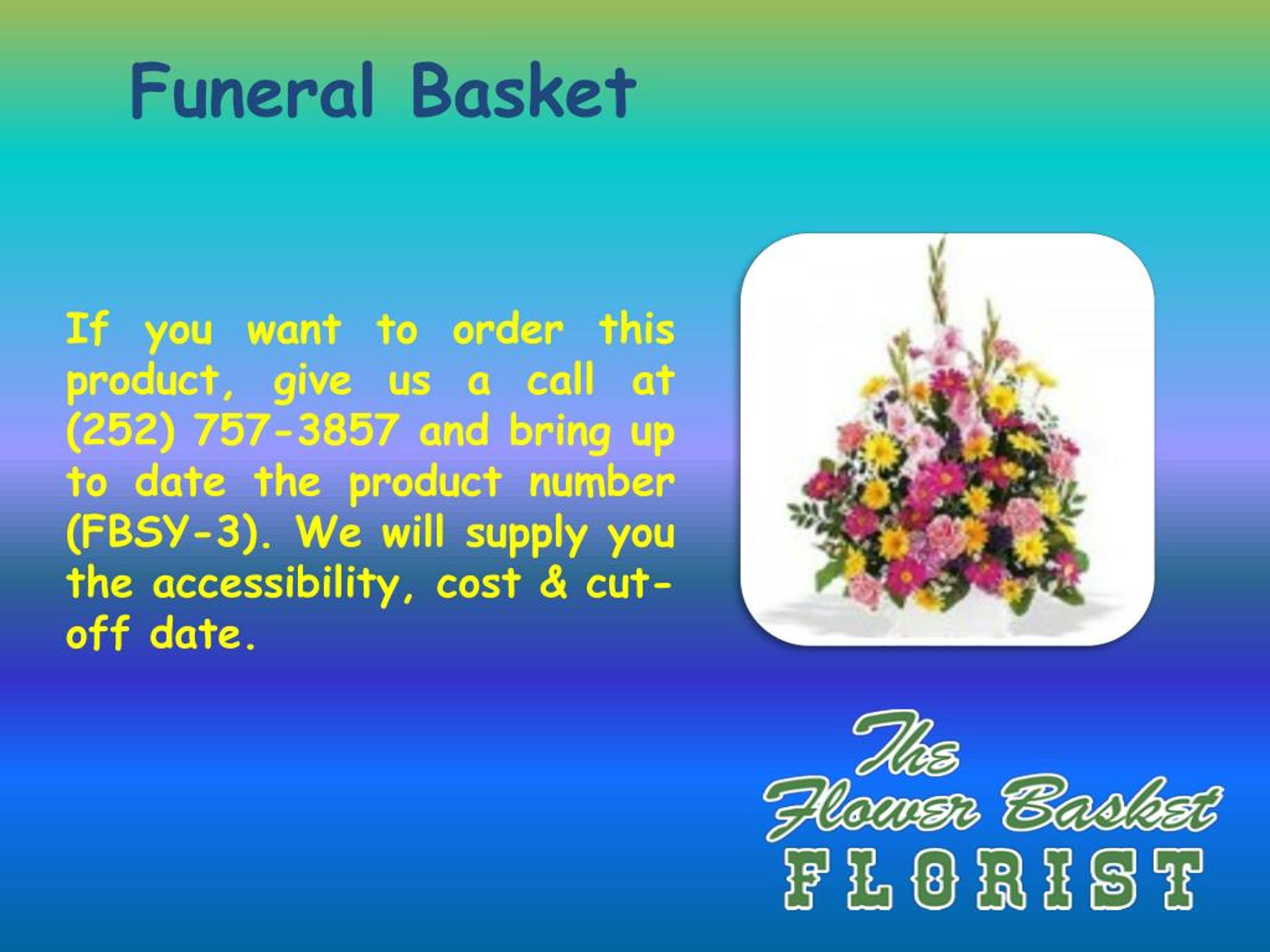PPT Sympathy and Funeral Flowers in Greenville NC PowerPoint
