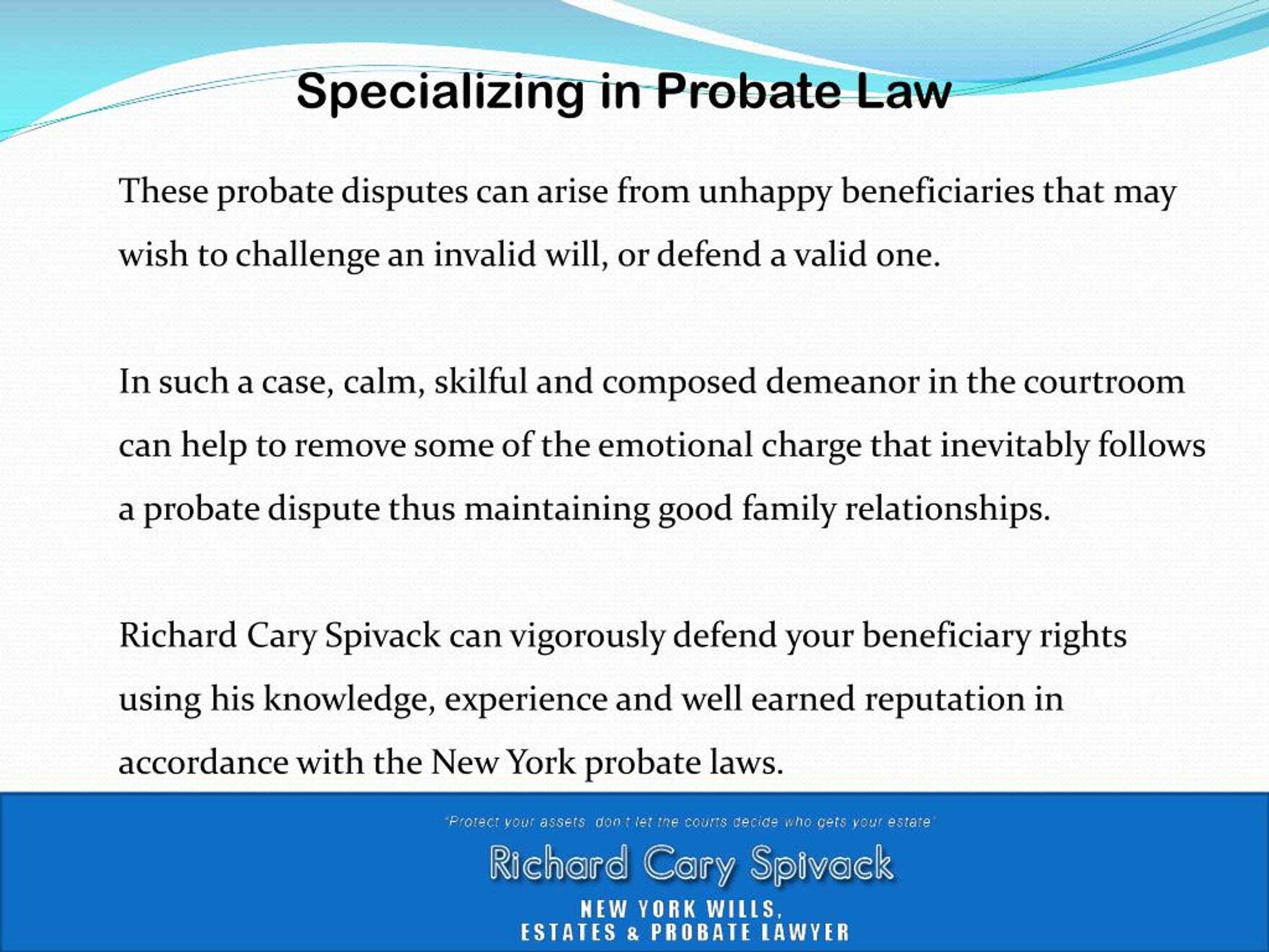 PPT Get The Top Probate Lawyer in New York PowerPoint Presentation