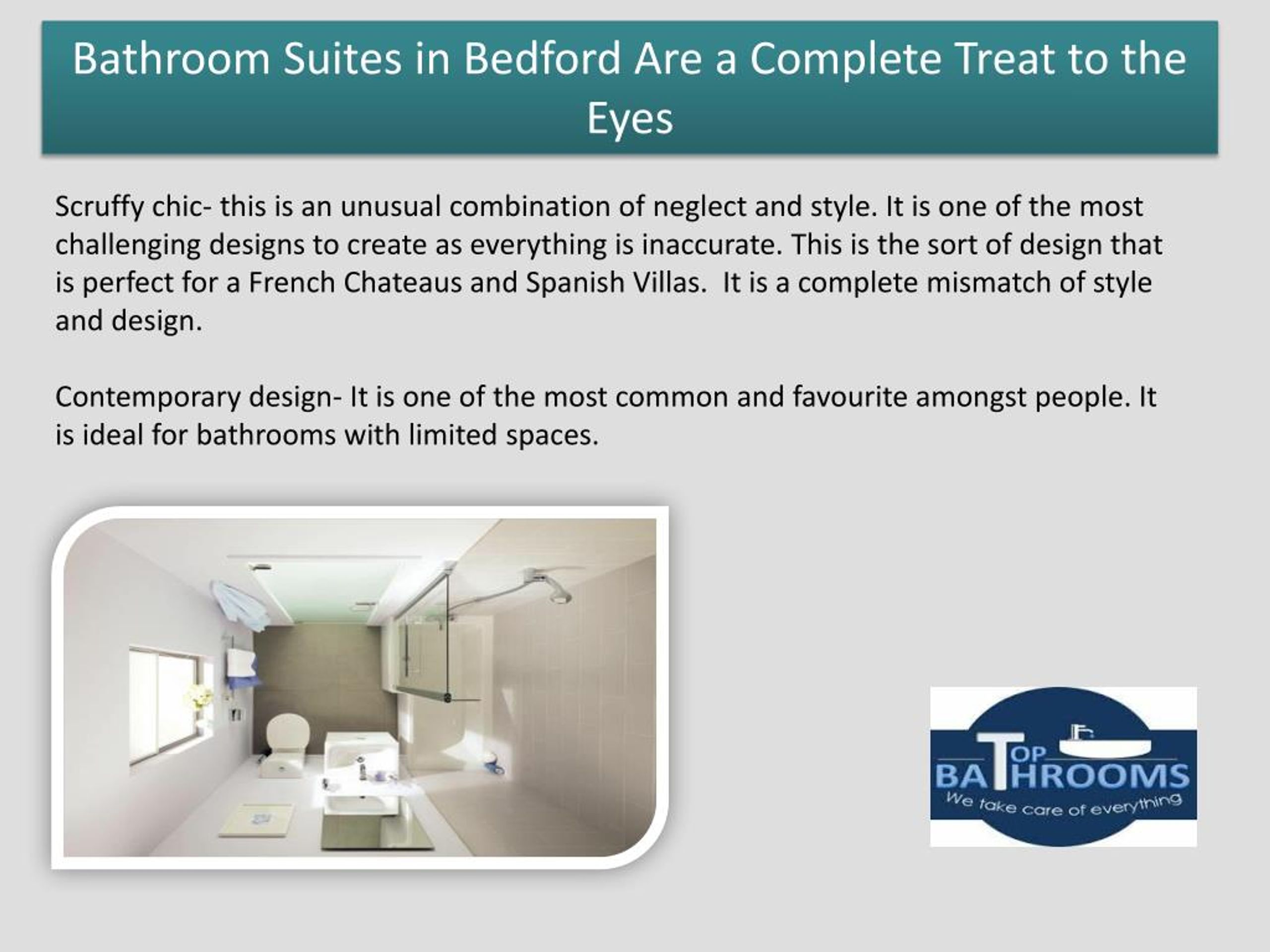 PPT Bathroom Suites in Bedford Are a Complete Treat to the Eyes