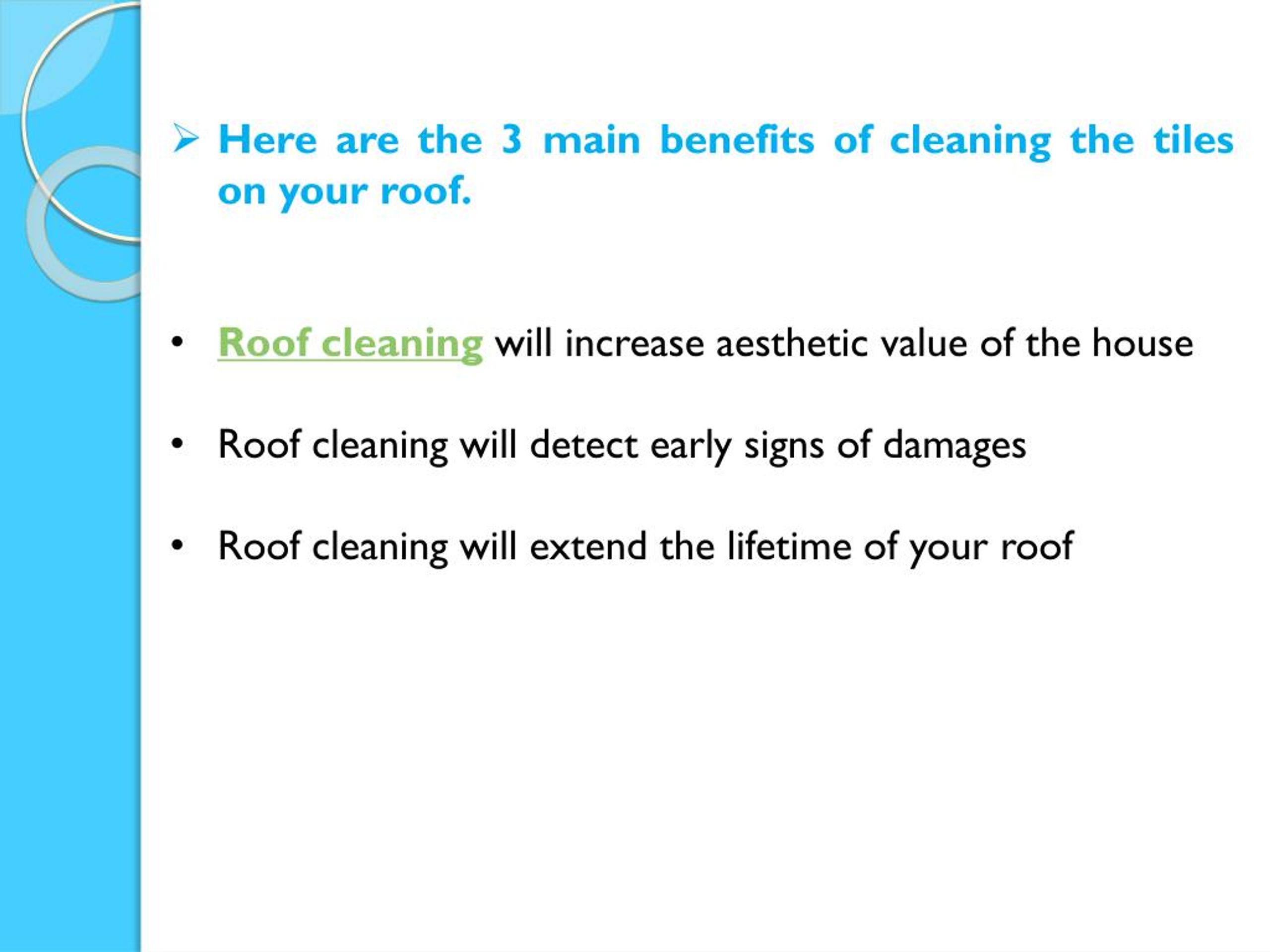 PPT Tile Roof Cleaning How It Is Done PowerPoint Presentation, free