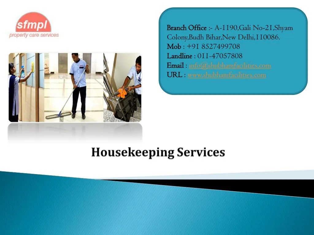 PPT Housekeeping Services In India PowerPoint Presentation, free