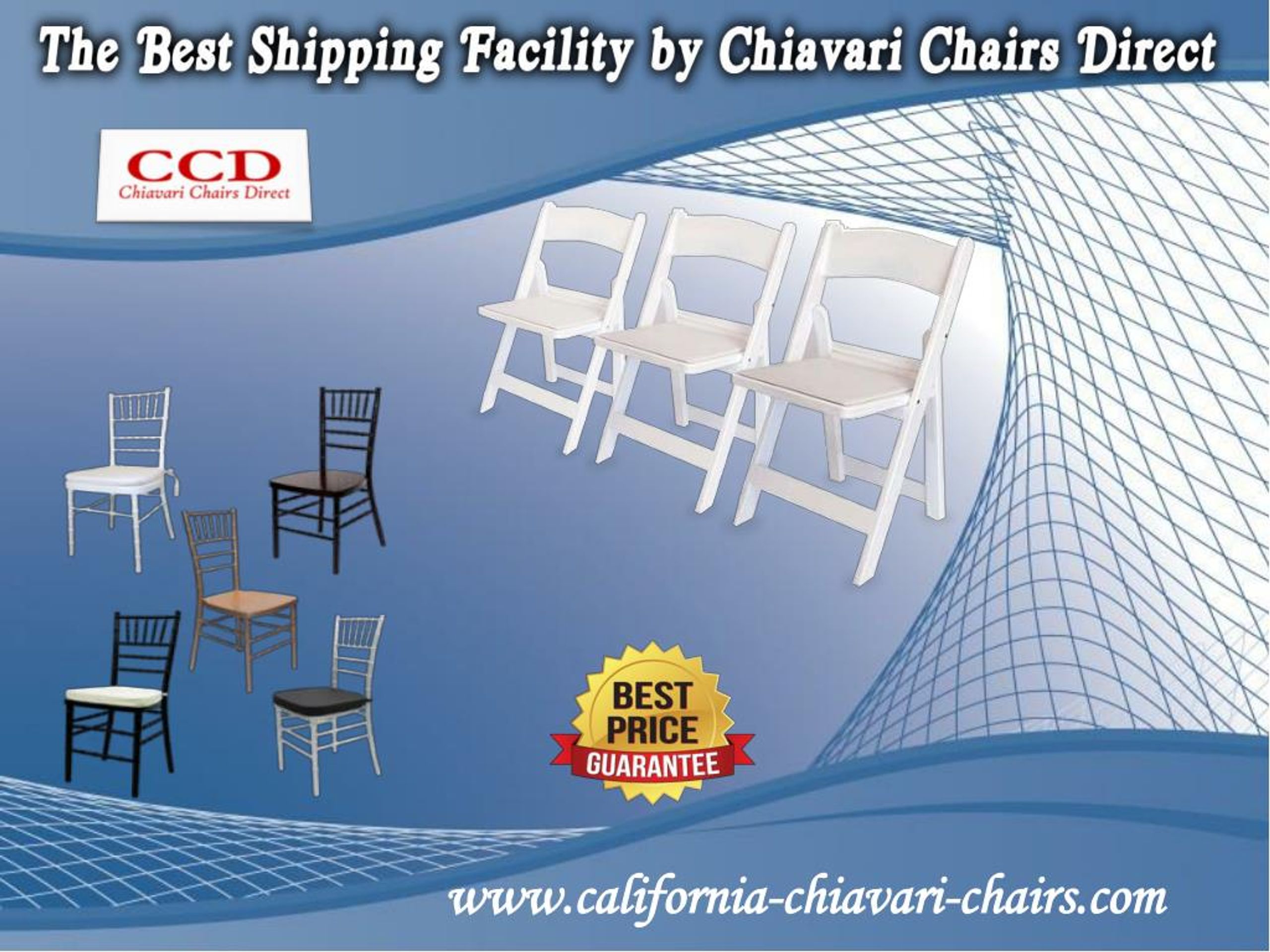 PPT The Best Shipping Facility by Chiavari Chairs Direct PowerPoint