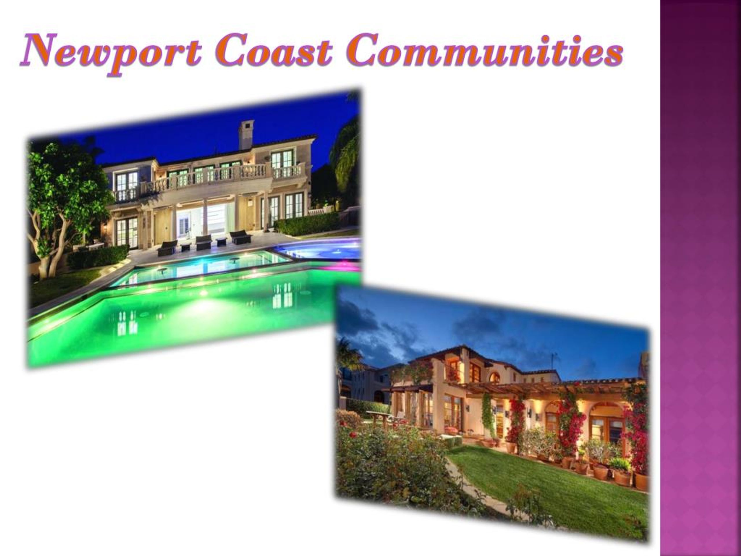 PPT Newport Coast Homes for Sale PowerPoint Presentation, free