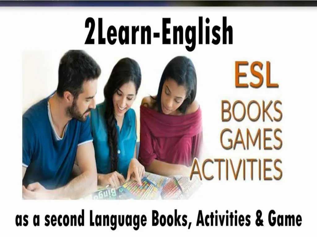 PPT Materials For Teaching English As A Second Language ESL