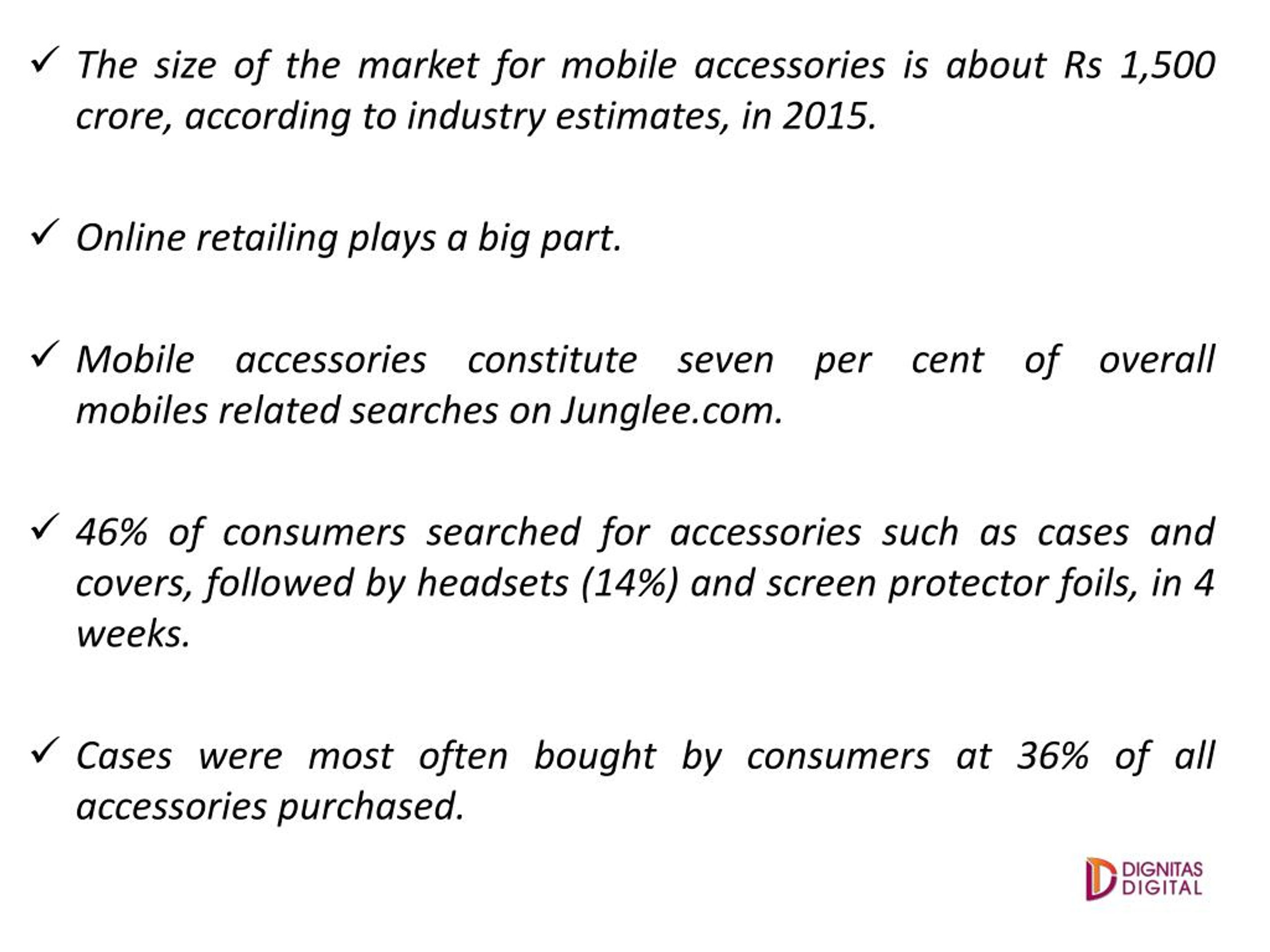 PPT Accessories market in India PowerPoint Presentation, free