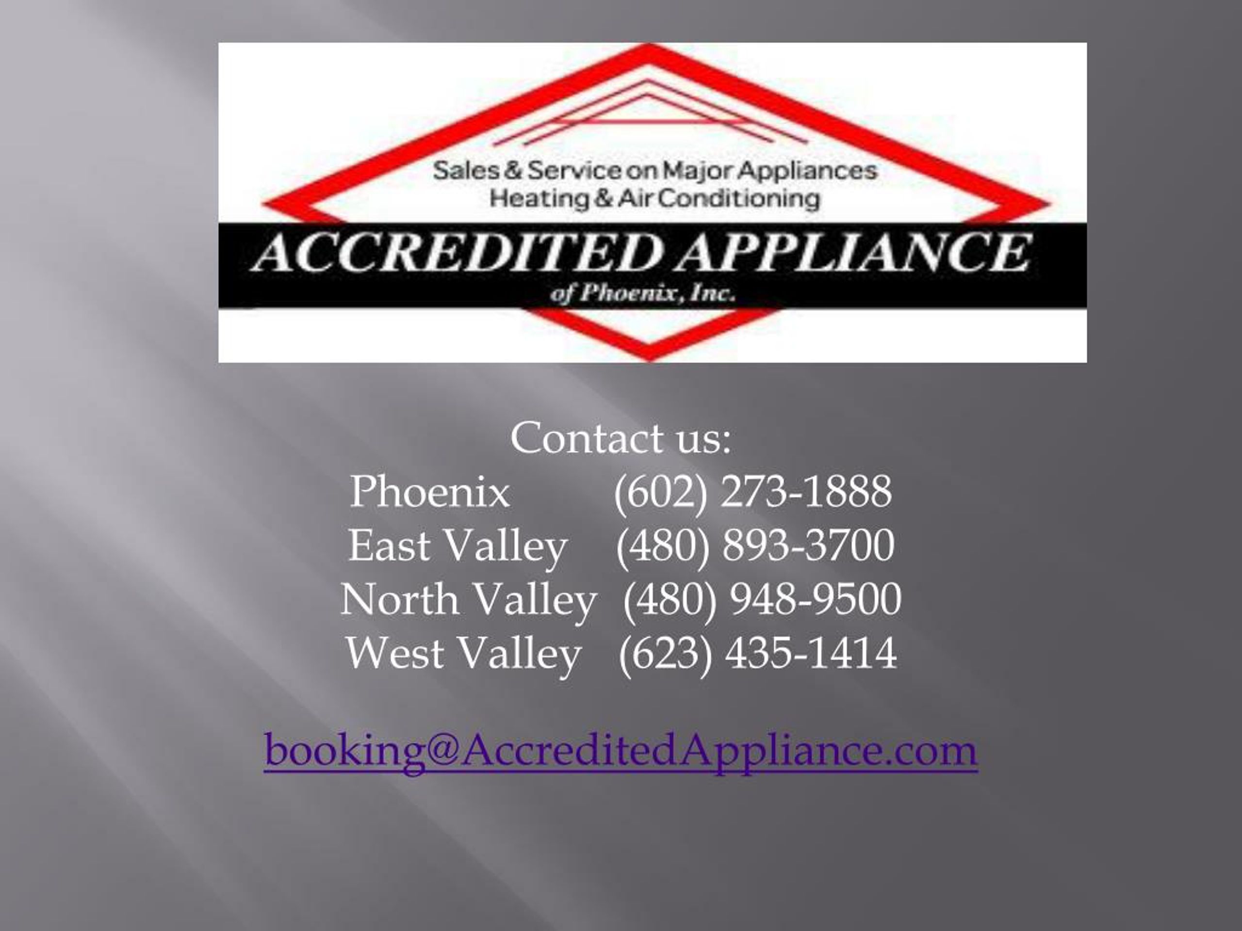 PPT Appliance repair phoenix accredited appliance PowerPoint