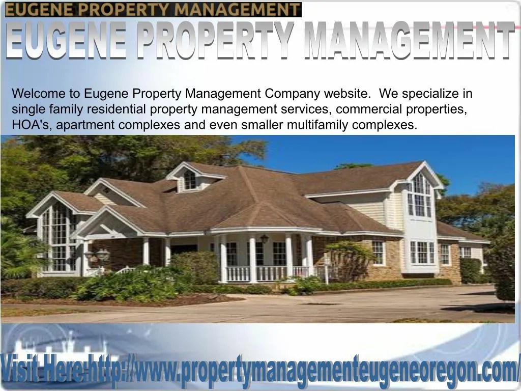 PPT Eugene Property Management PowerPoint Presentation, free download