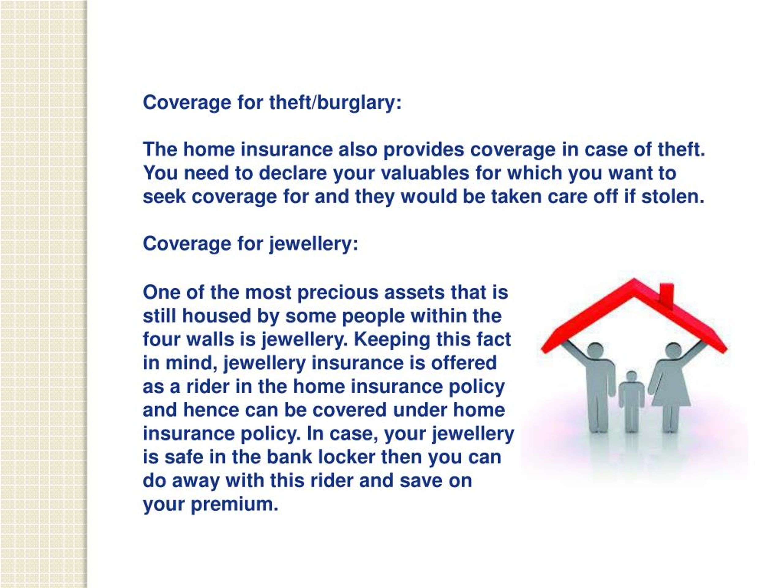 PPT Importance of Having a Home Insurance Policy in India PowerPoint
