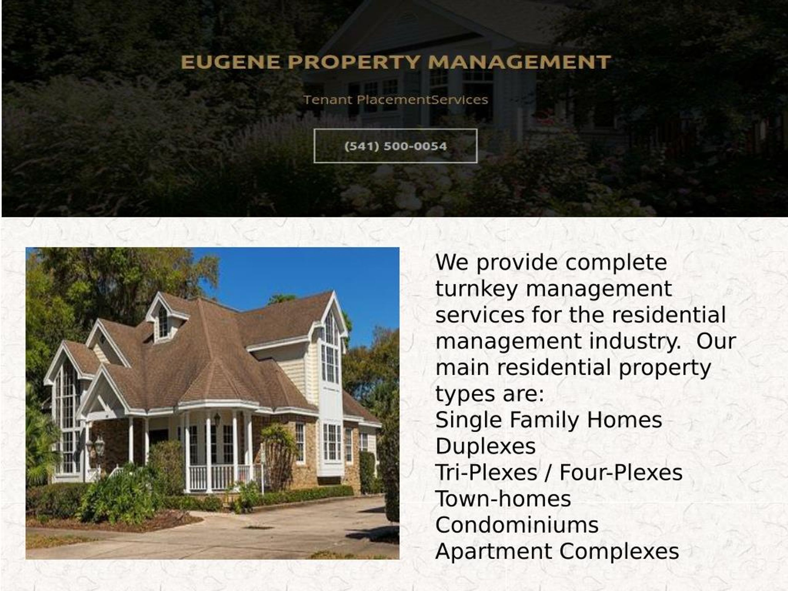 PPT Eugene Property Management PowerPoint Presentation, free download