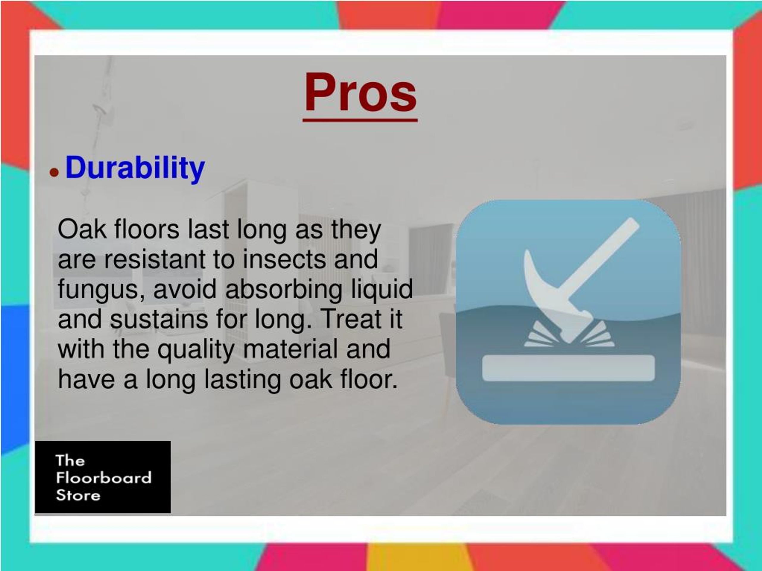 PPT Pros and Cons of Oak Flooring PowerPoint Presentation, free