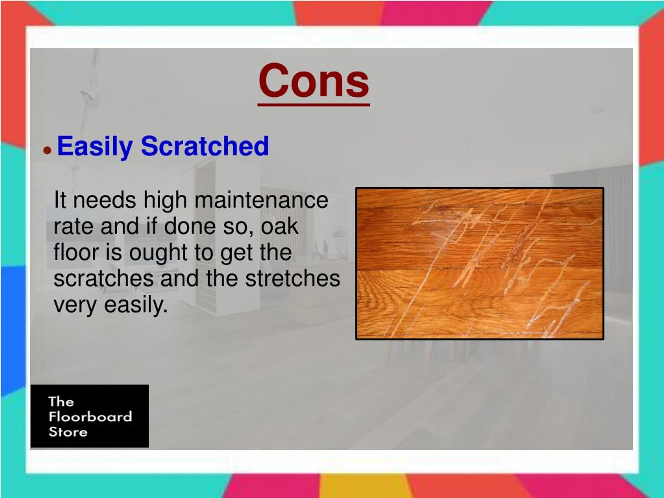 PPT Pros and Cons of Oak Flooring PowerPoint Presentation, free