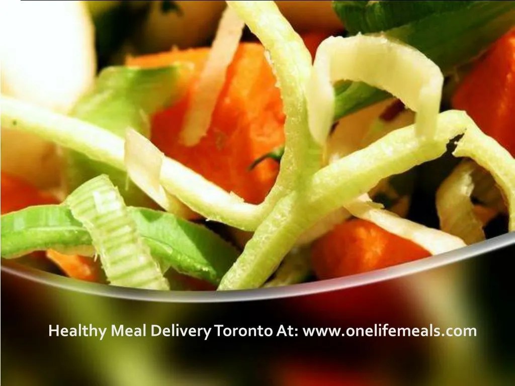PPT Healthy Meal Delivery Toronto PowerPoint Presentation, free