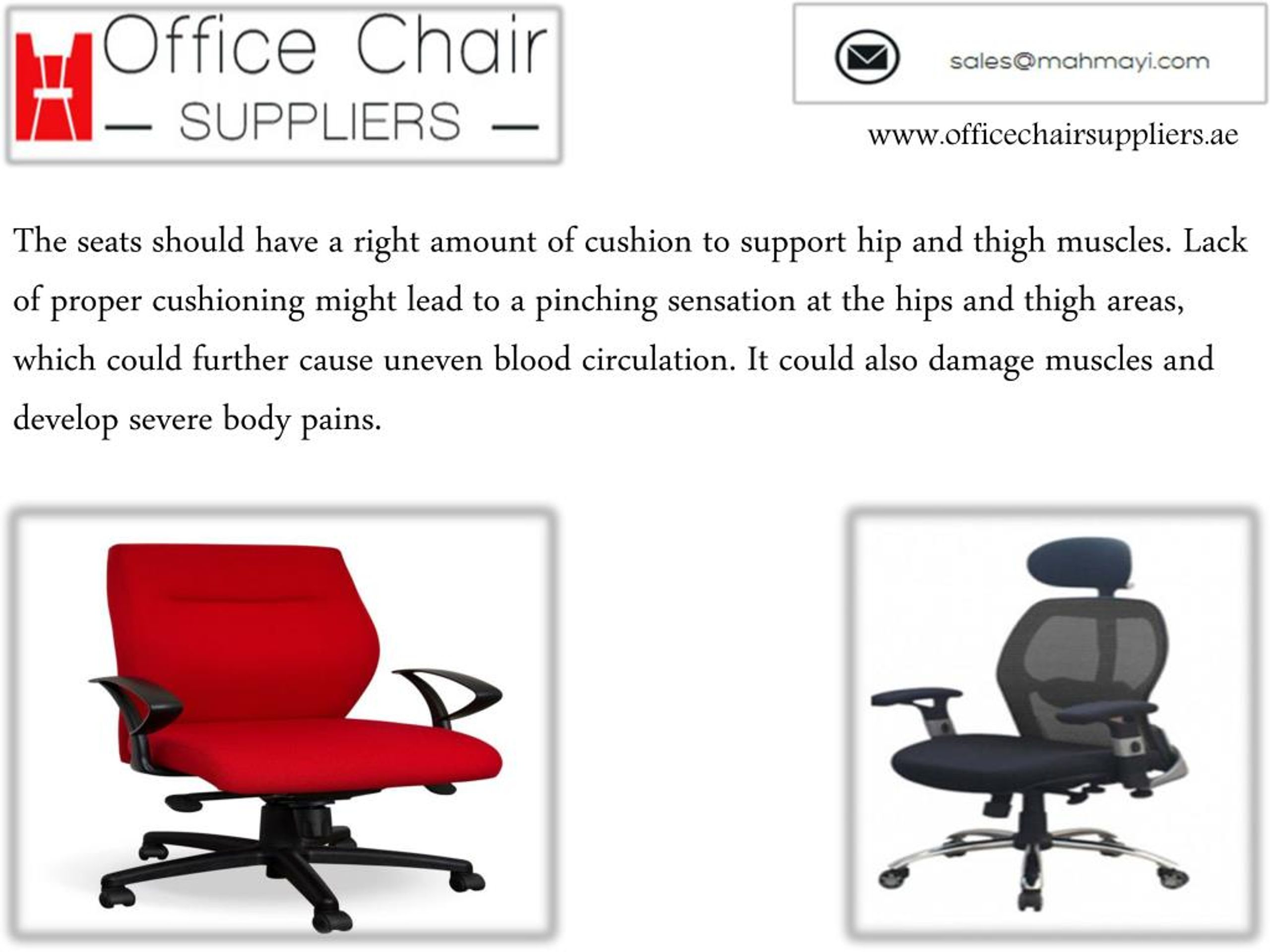 PPT Buying Office Chairs in Abu Dhabi PowerPoint Presentation, free