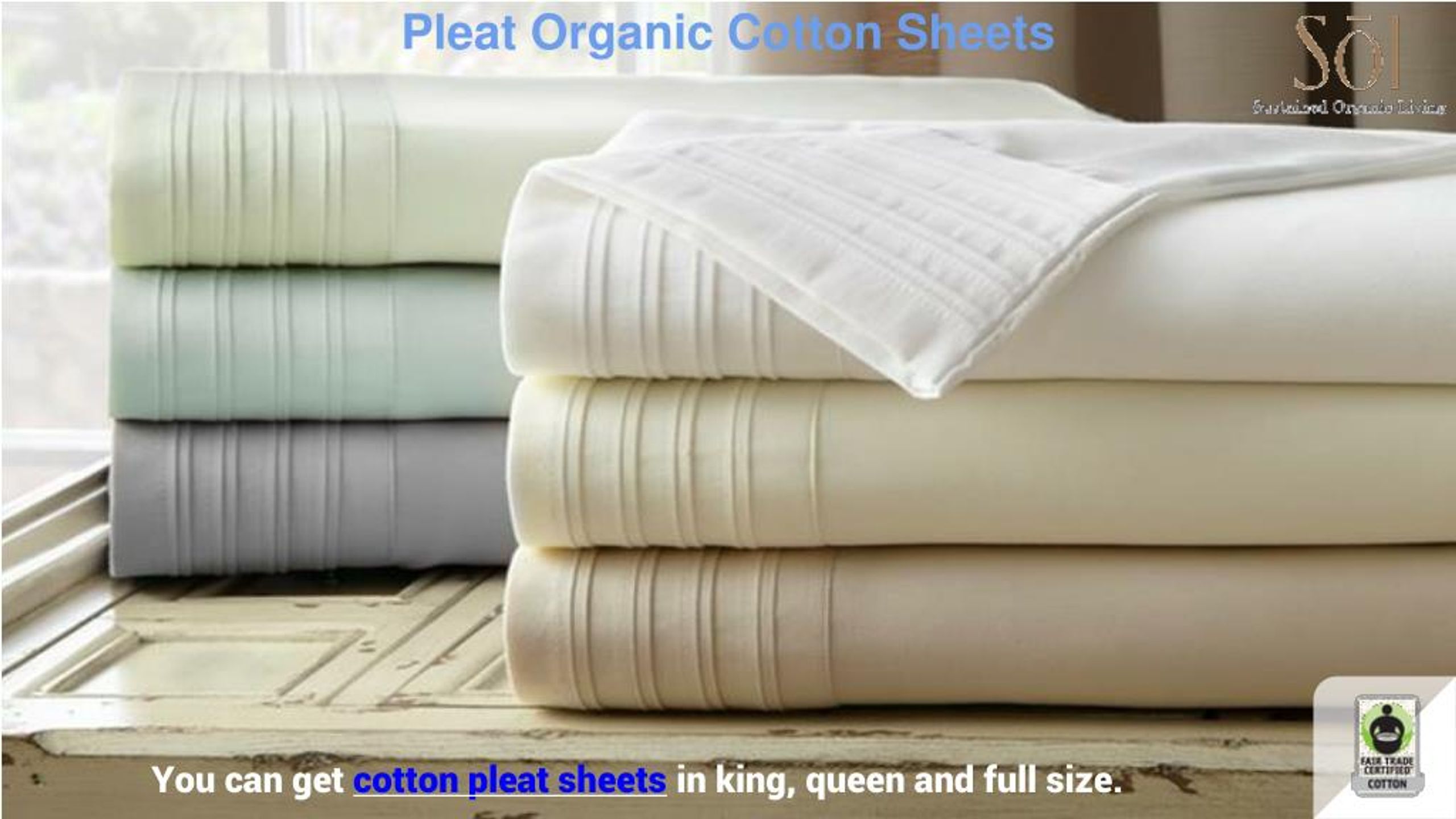 PPT Sleep On Bed Sheets of Pure Organic Cotton PowerPoint