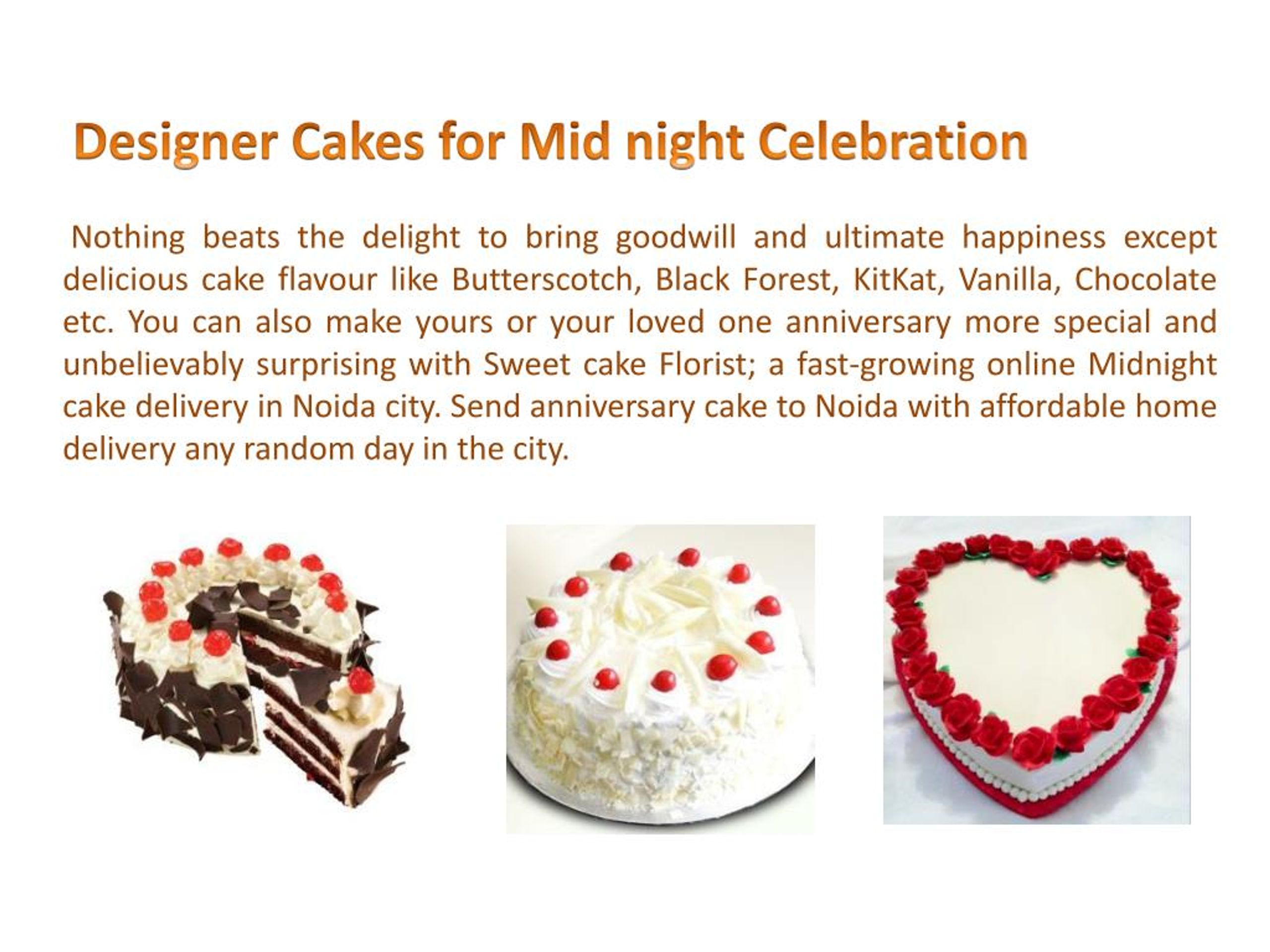 PPT Birthday Flowers & Cake Delivery in Noida PowerPoint Presentation