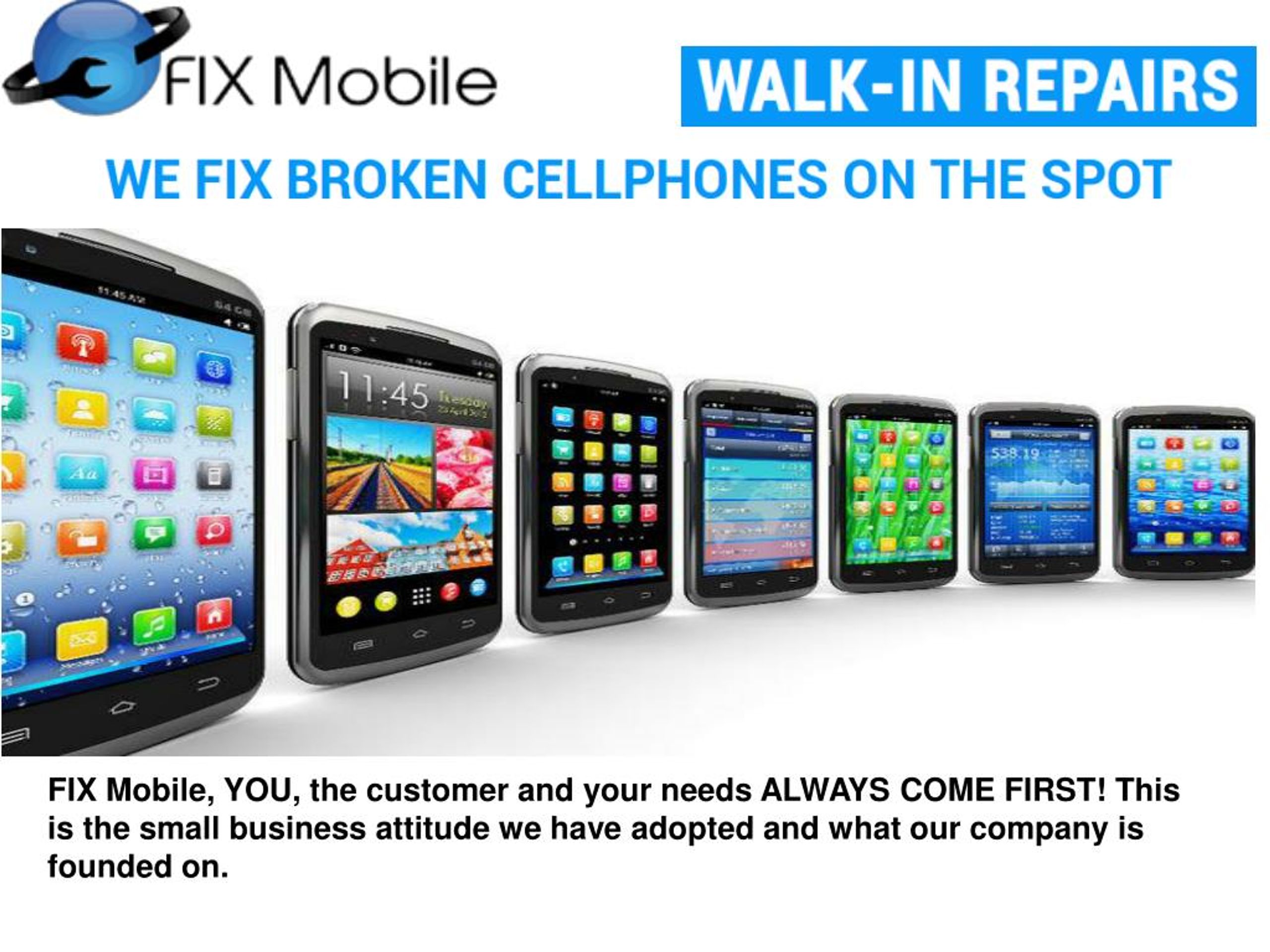PPT FIX MOBILE REPAIR PowerPoint Presentation, free download ID7370253