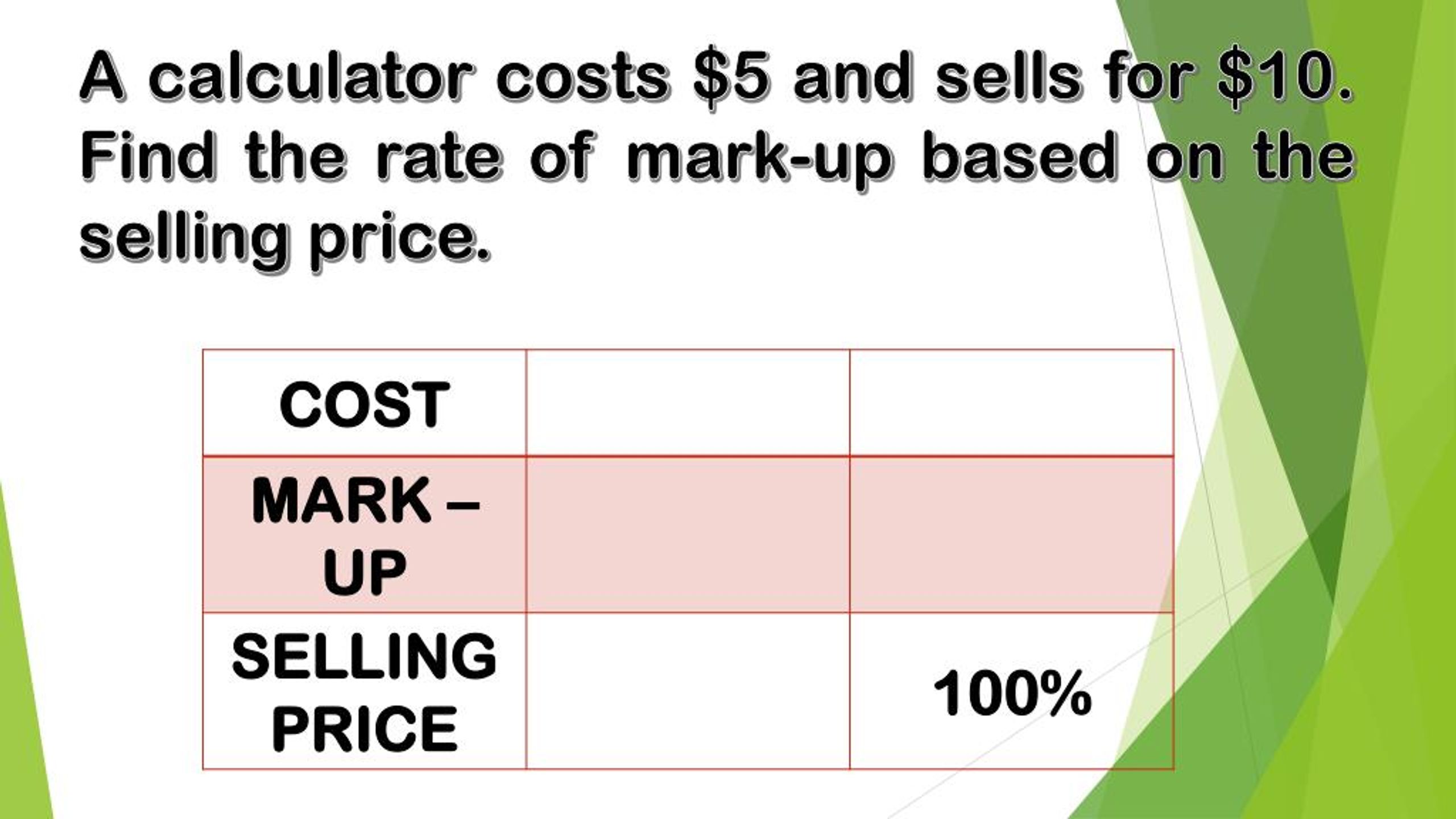 PPT MARKUP AND MARKDOWN PowerPoint Presentation, free download ID
