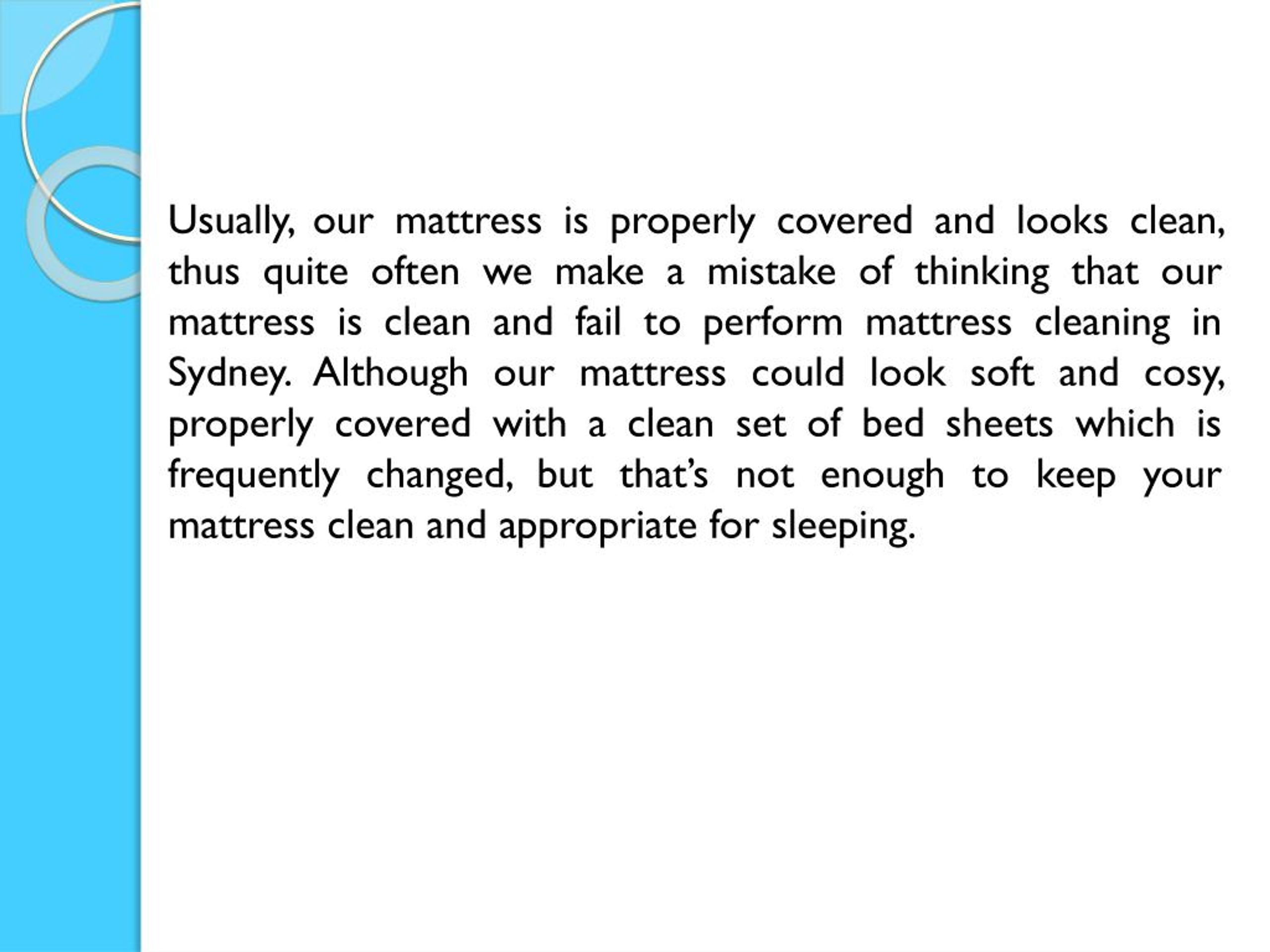 PPT Why Mattress Cleaning Is More Important Than You Think PowerPoint