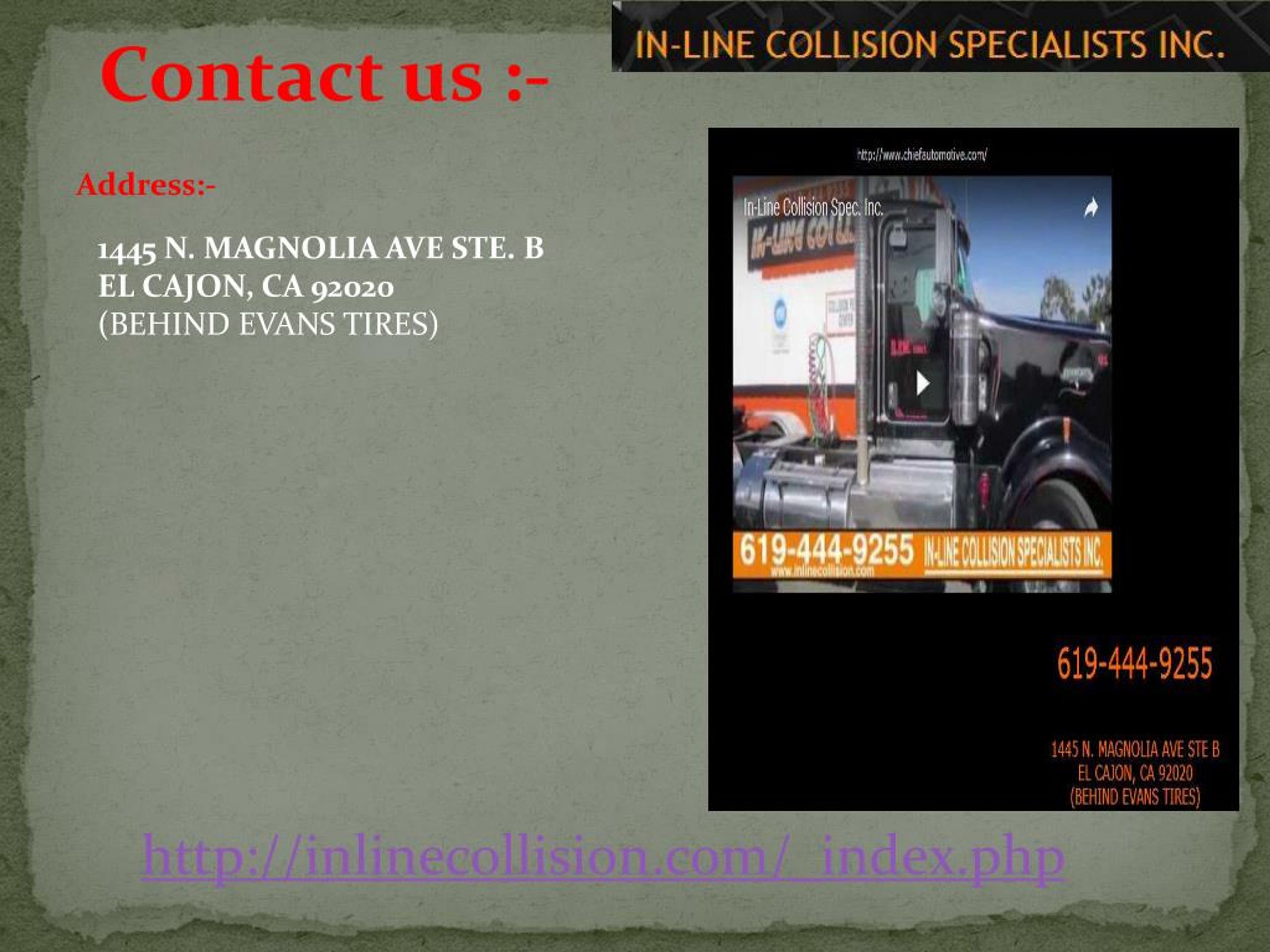 PPT Auto collision repair Santee PowerPoint Presentation, free download ID7375107