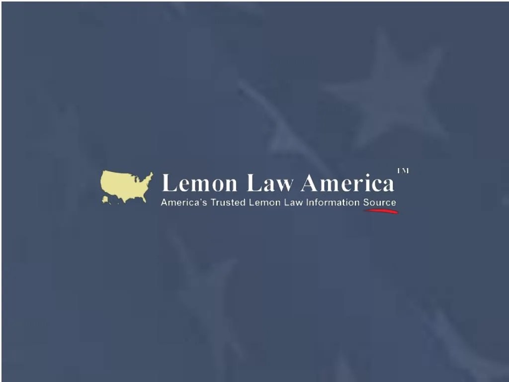 PPT California Lemon Law Lemon Law America PowerPoint Presentation